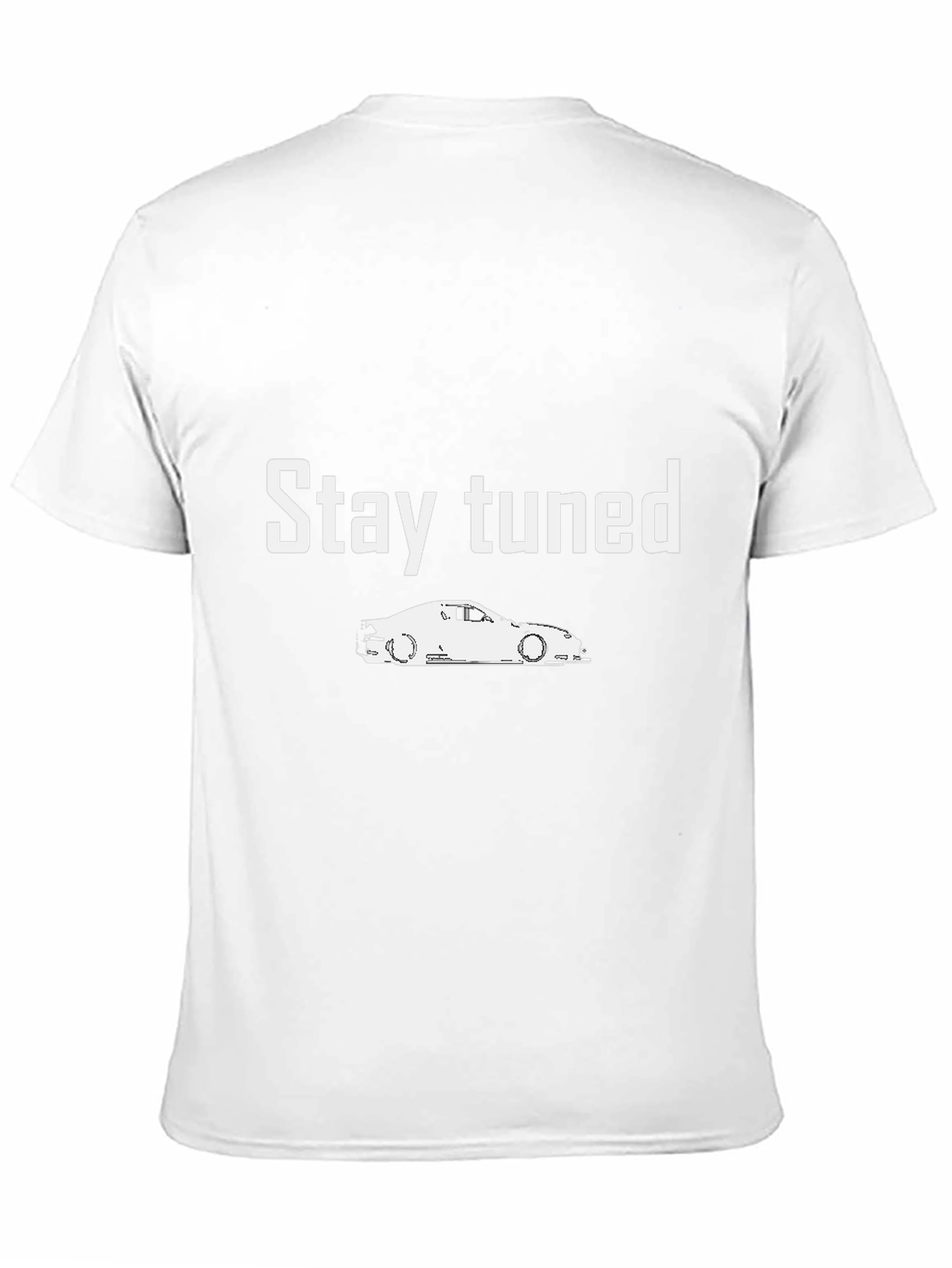 Stay Tuned Car Graphic T-Shirt