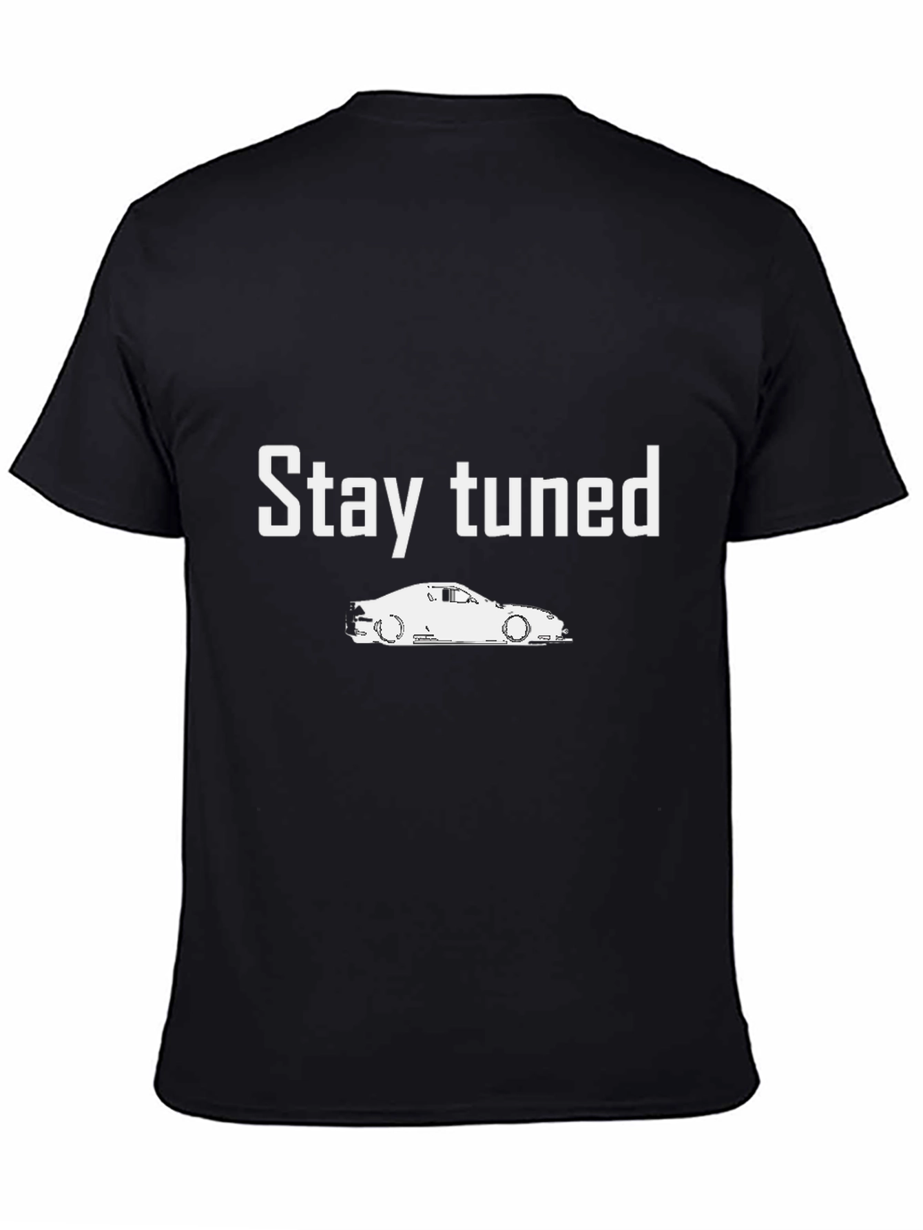 Stay Tuned Car Graphic T-Shirt