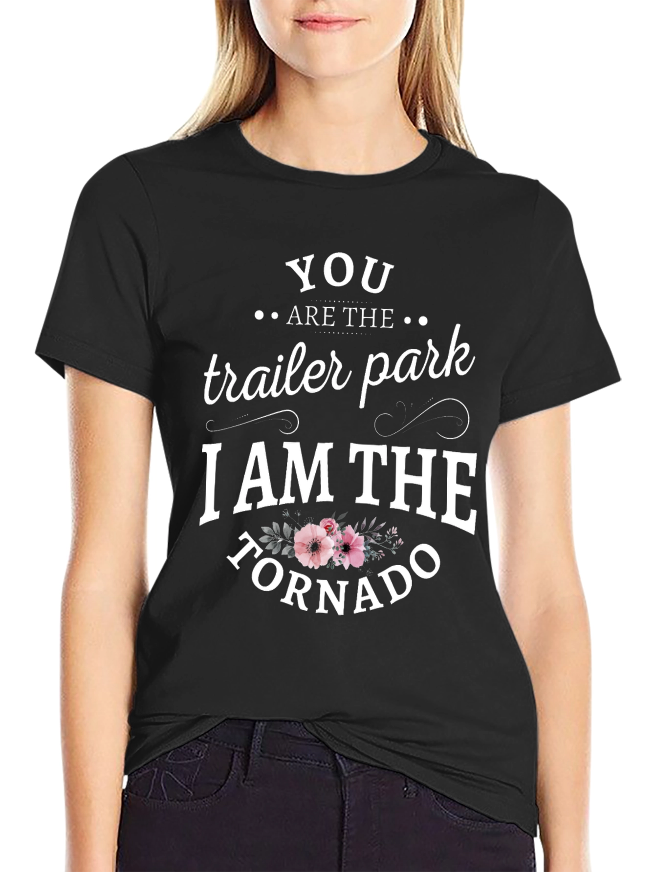 Trailer Park Tornado Graphic T-Shirt