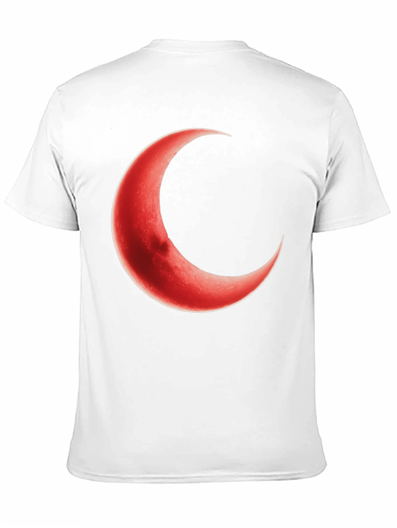 Crescent Moon Graphic Black T-Shirt