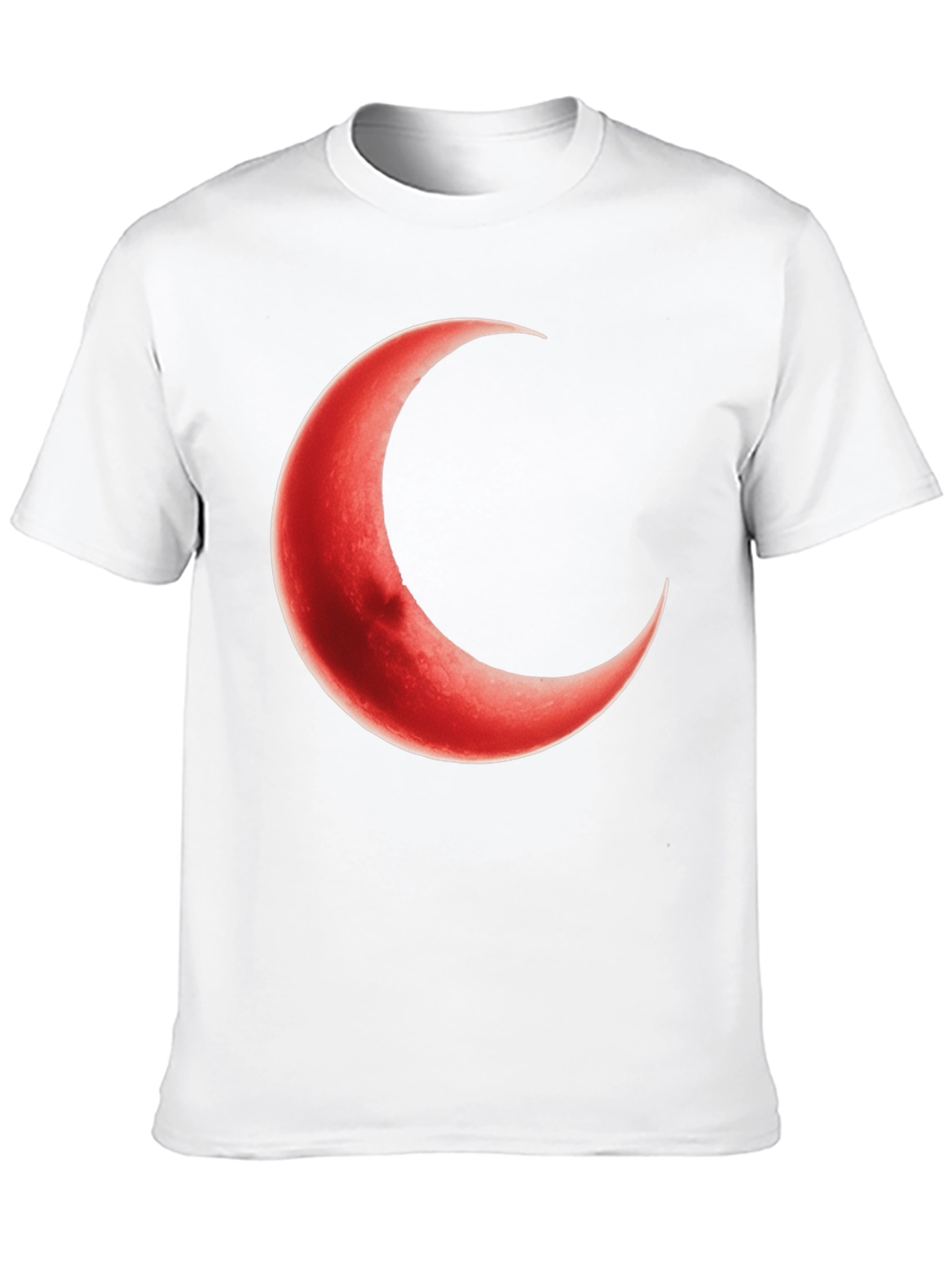 Crescent Moon Graphic Black T-Shirt