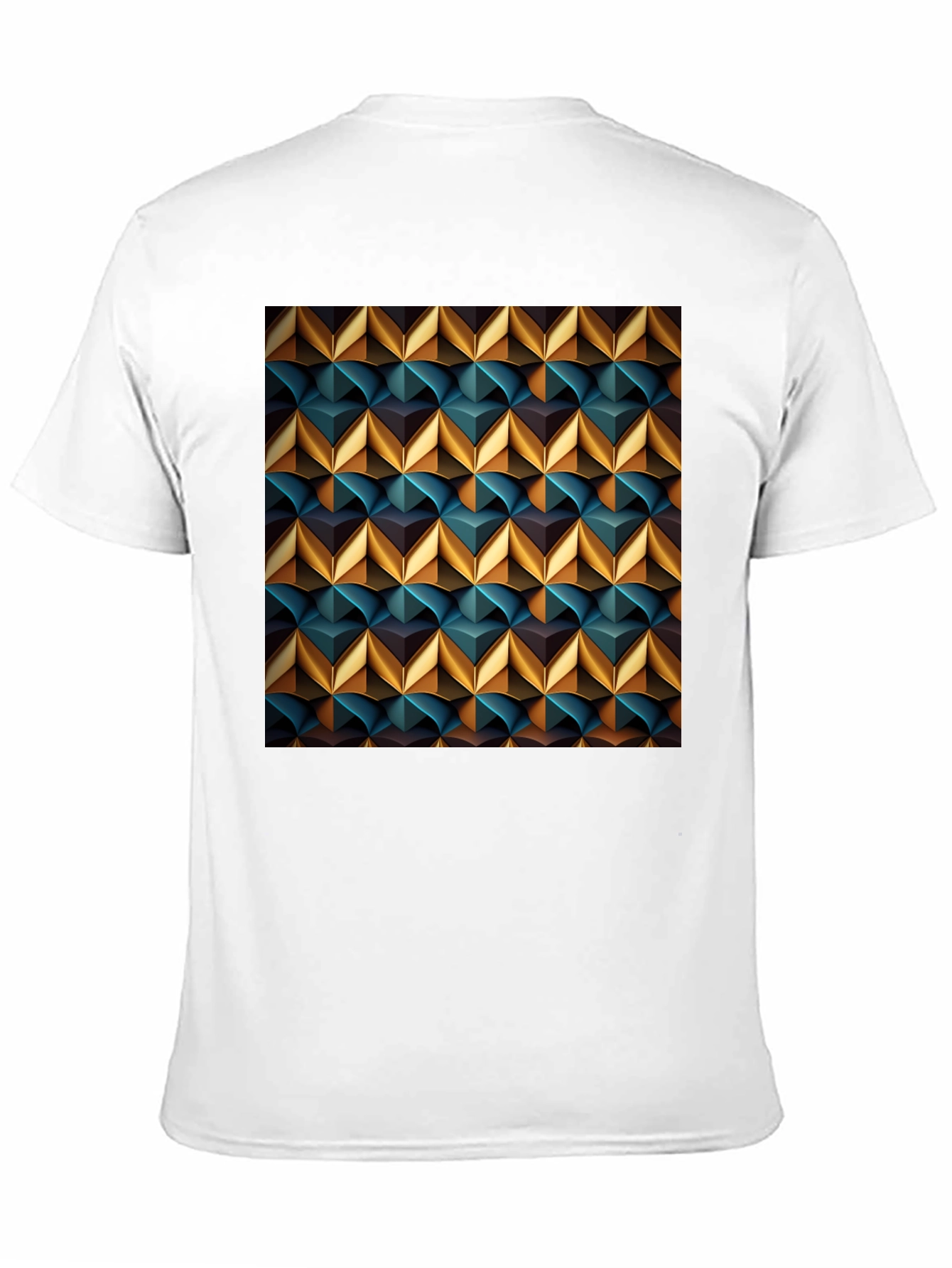 Geometric Art T-Shirt - Modern Stylish Design