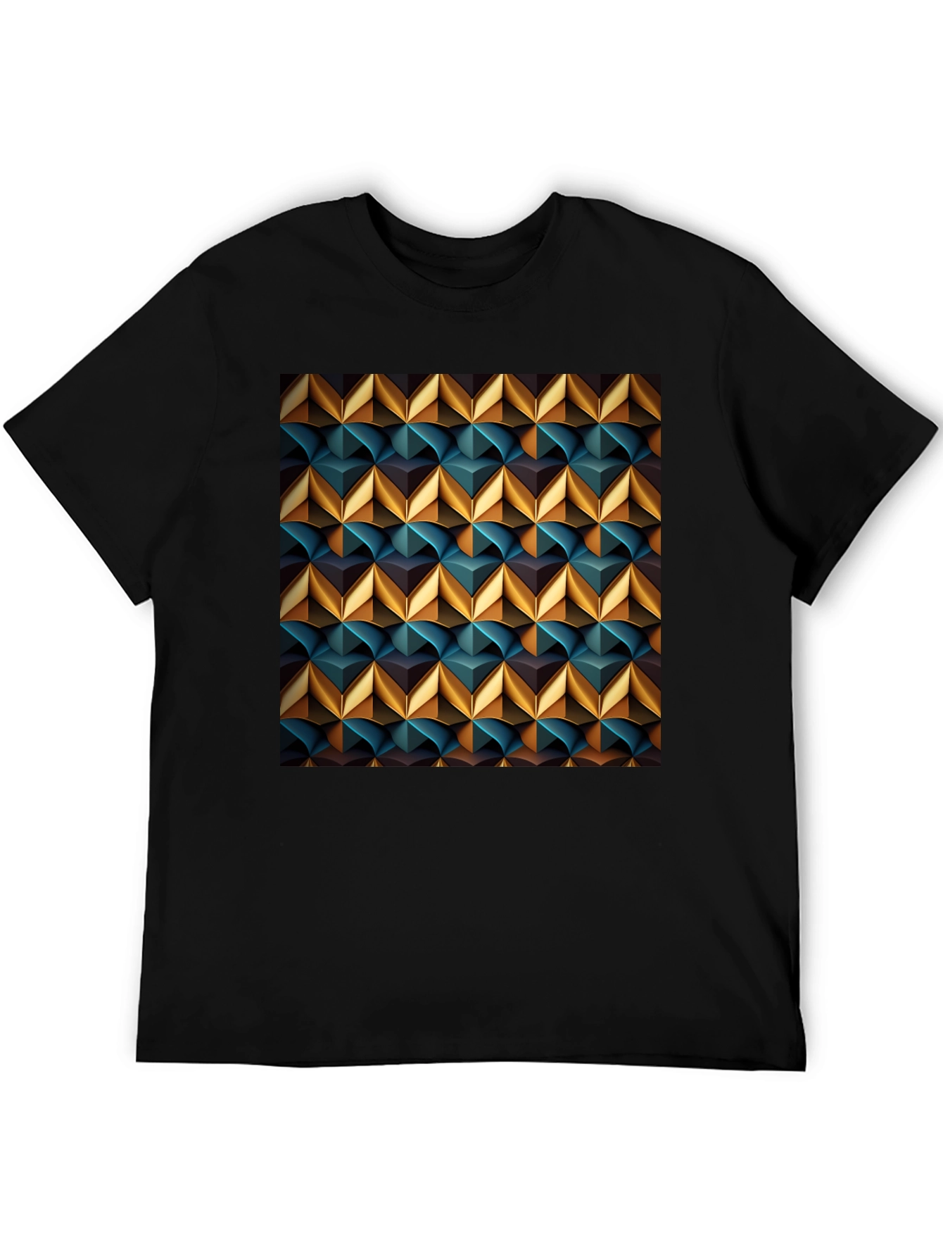 Geometric Art T-Shirt - Modern Stylish Design