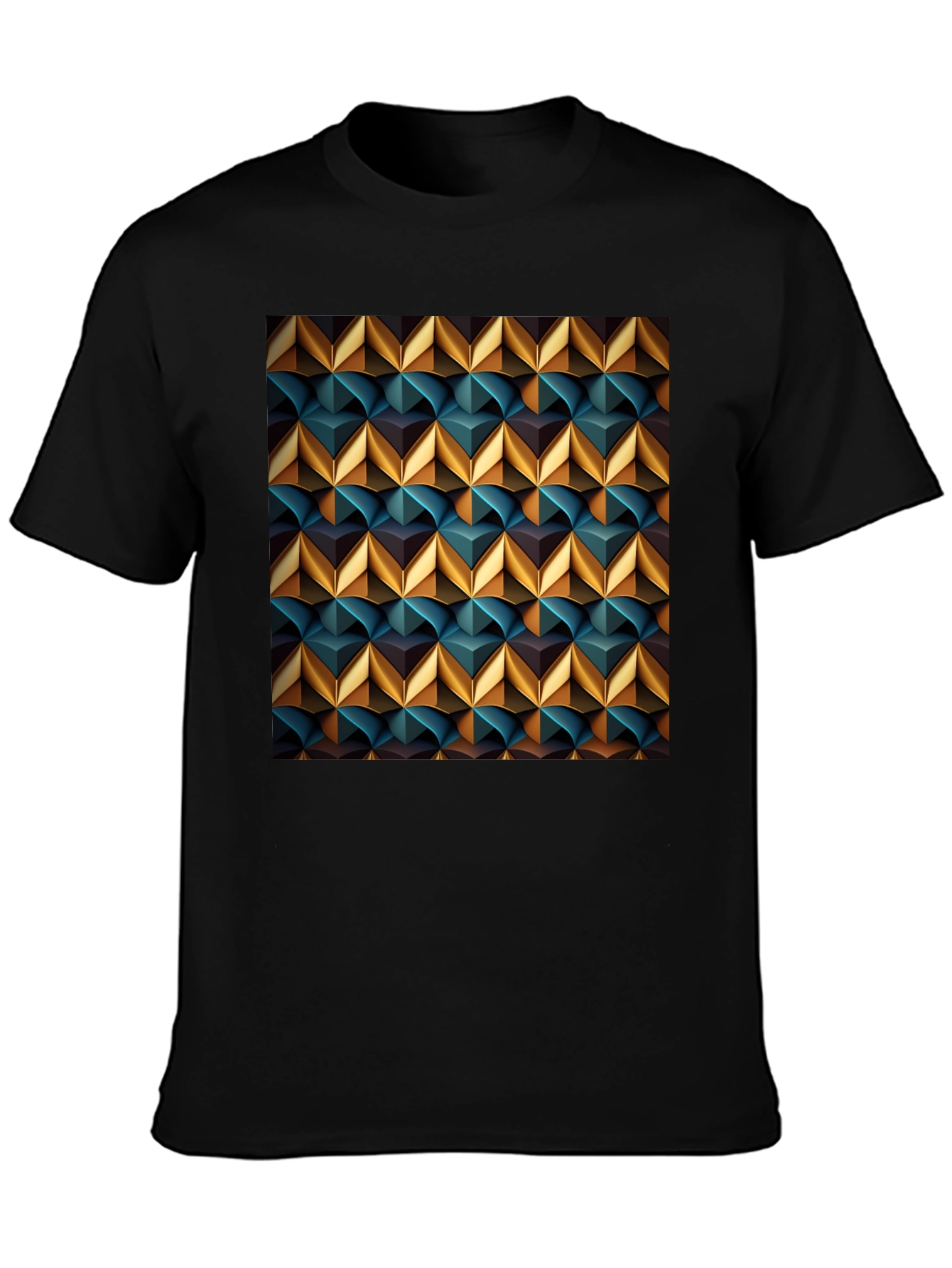 Geometric Art T-Shirt - Modern Stylish Design