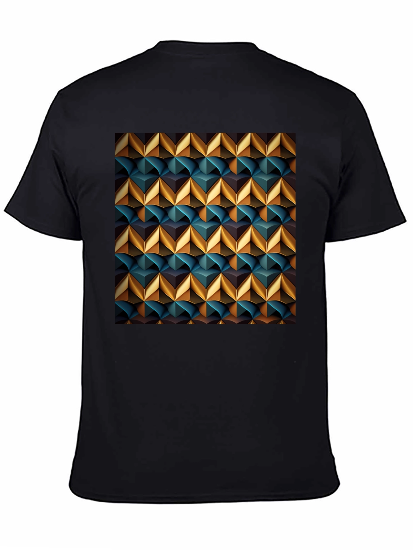 Geometric Art T-Shirt - Modern Stylish Design