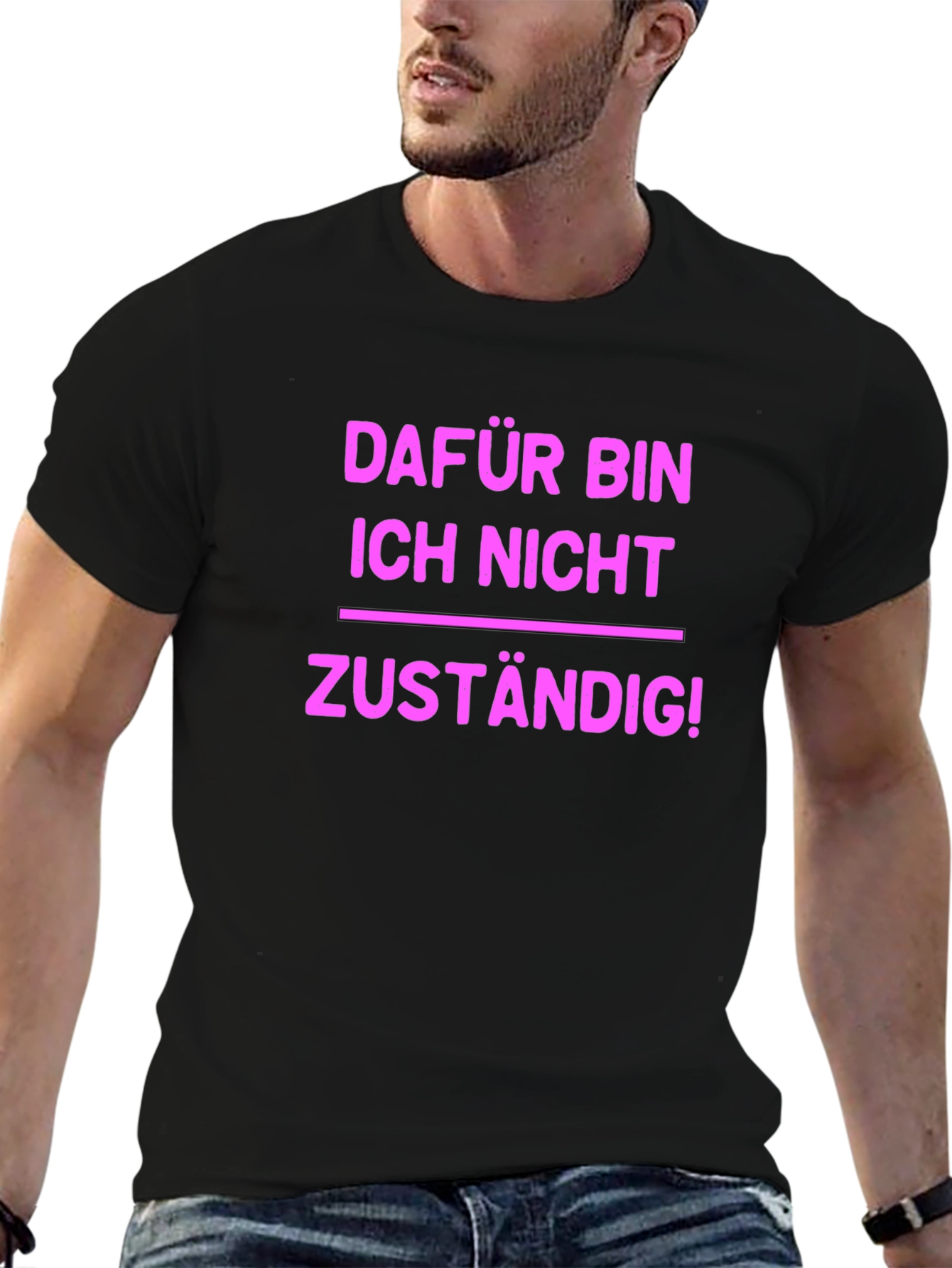 Fun German T-Shirt - Not My Responsibility!