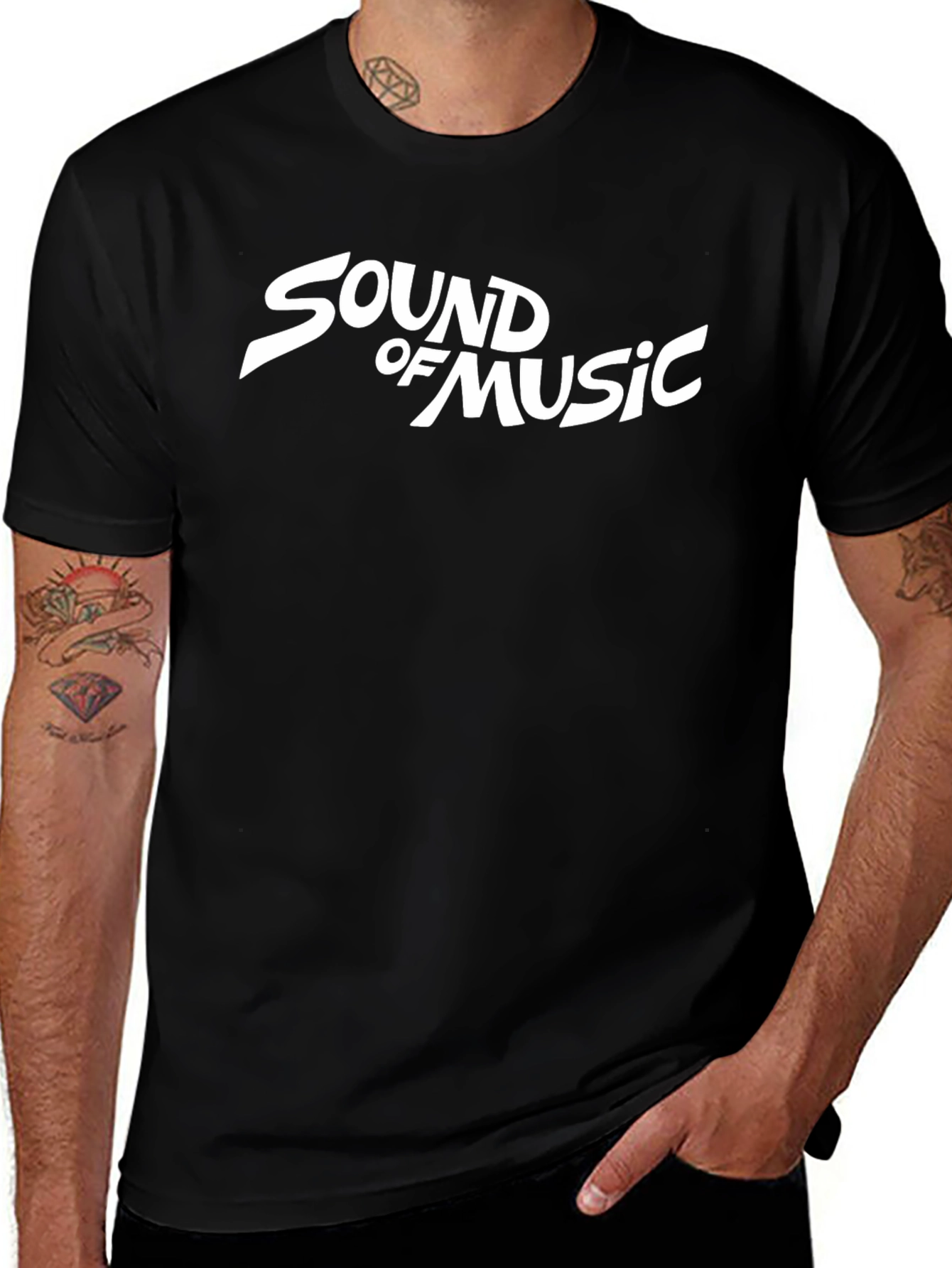 Sound of Music Black T-Shirt - Classic Musical Tee