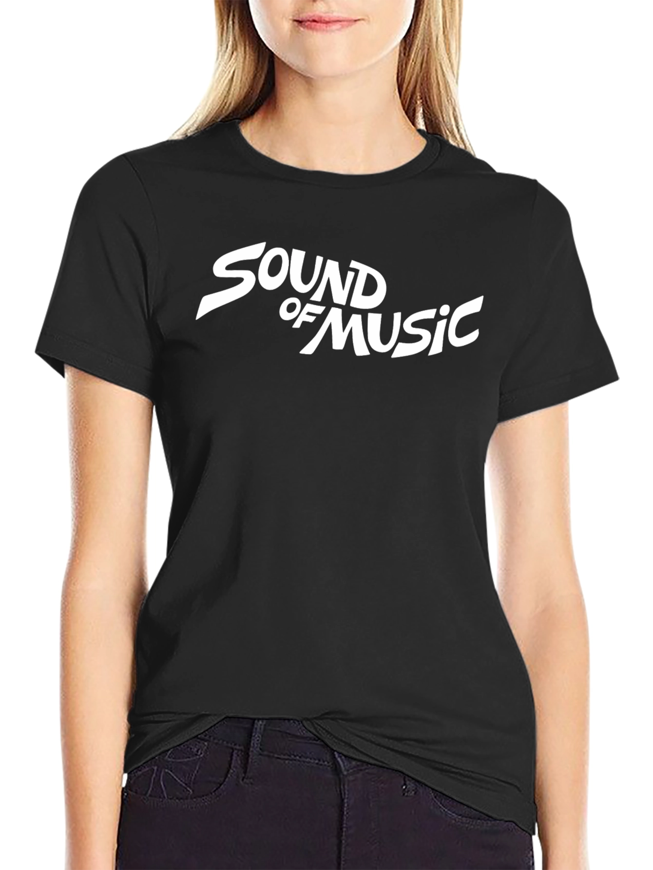 Sound of Music Black T-Shirt - Classic Musical Tee