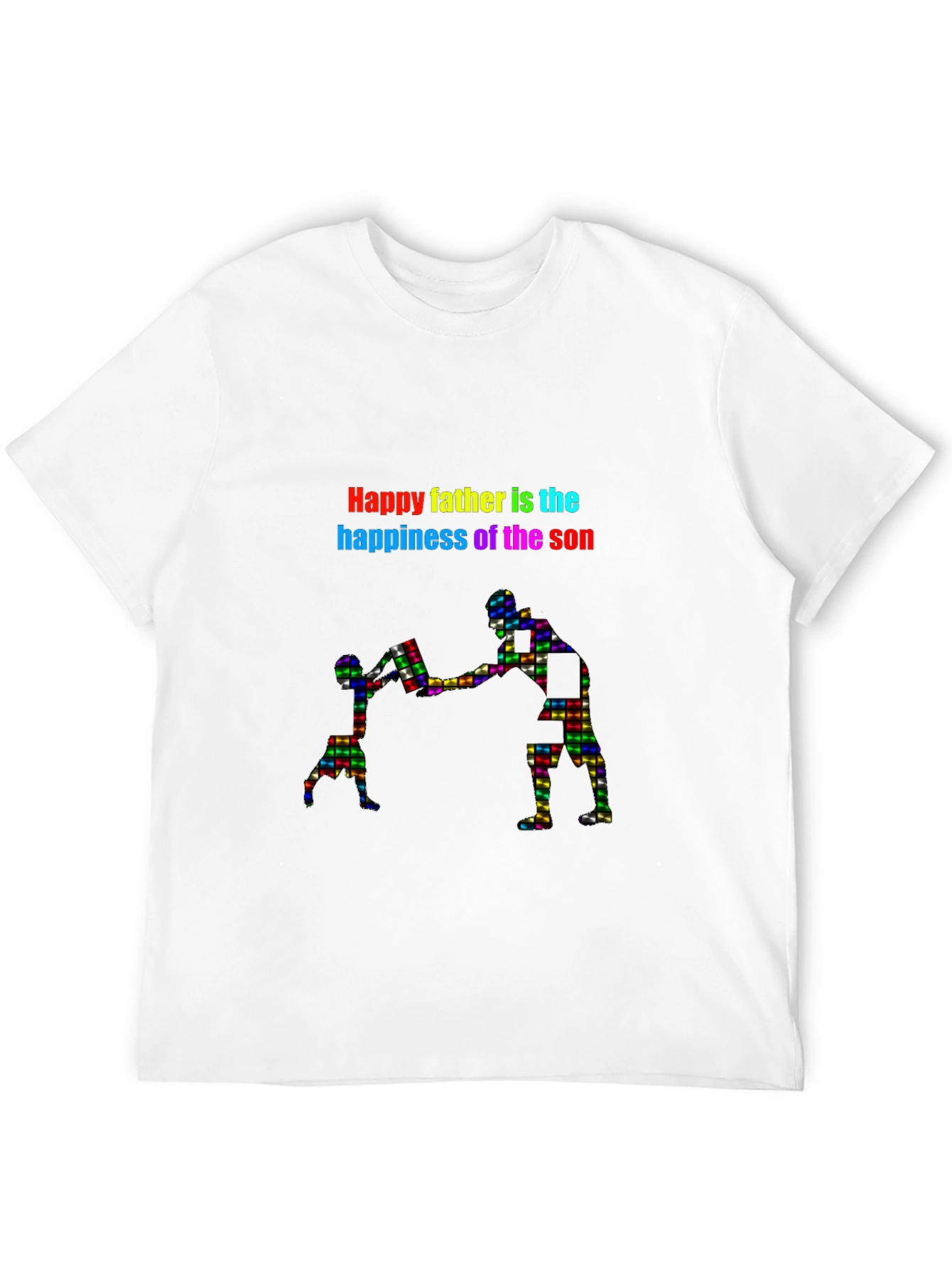 Fathers Day Rubiks Cube T-Shirt