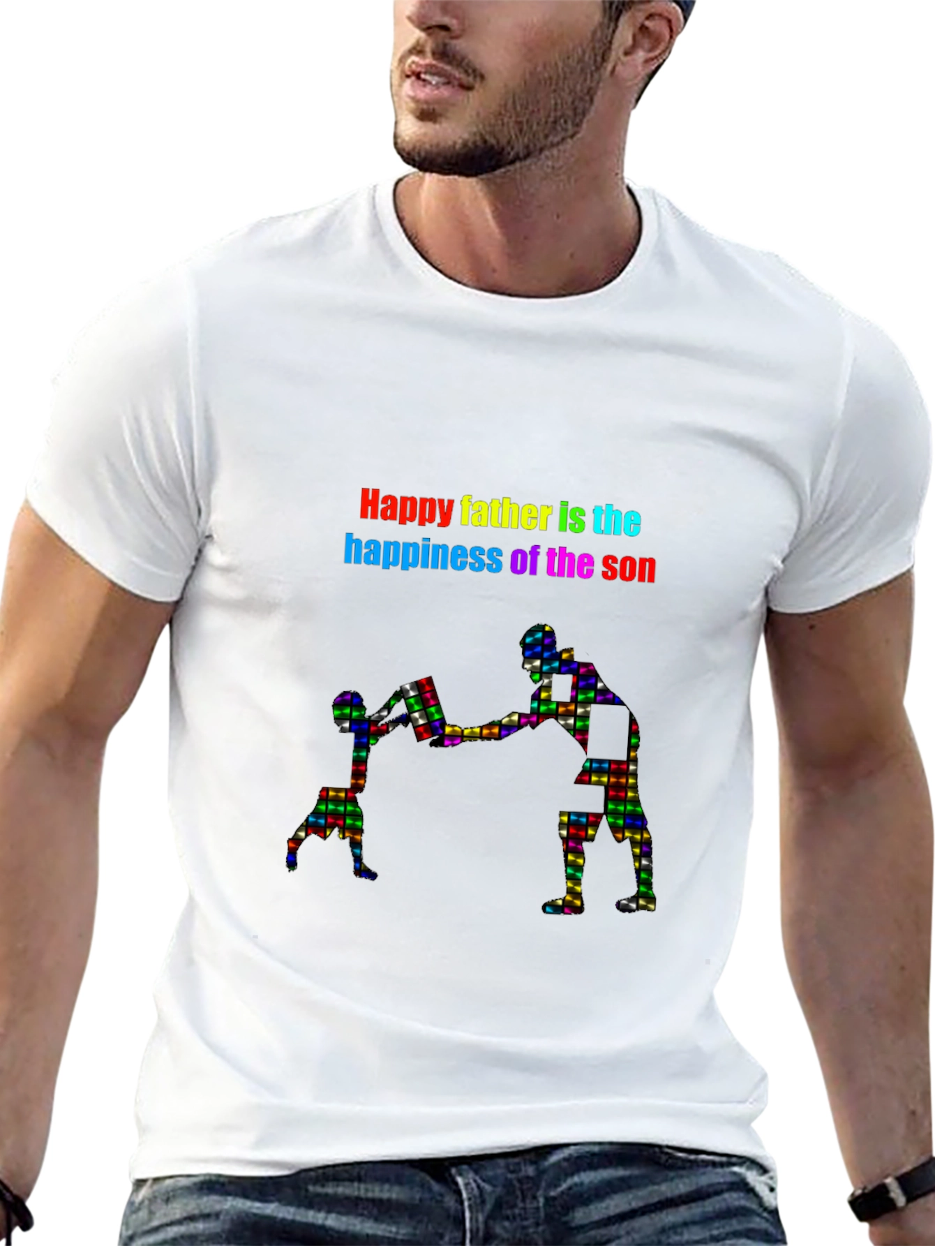Fathers Day Rubiks Cube T-Shirt