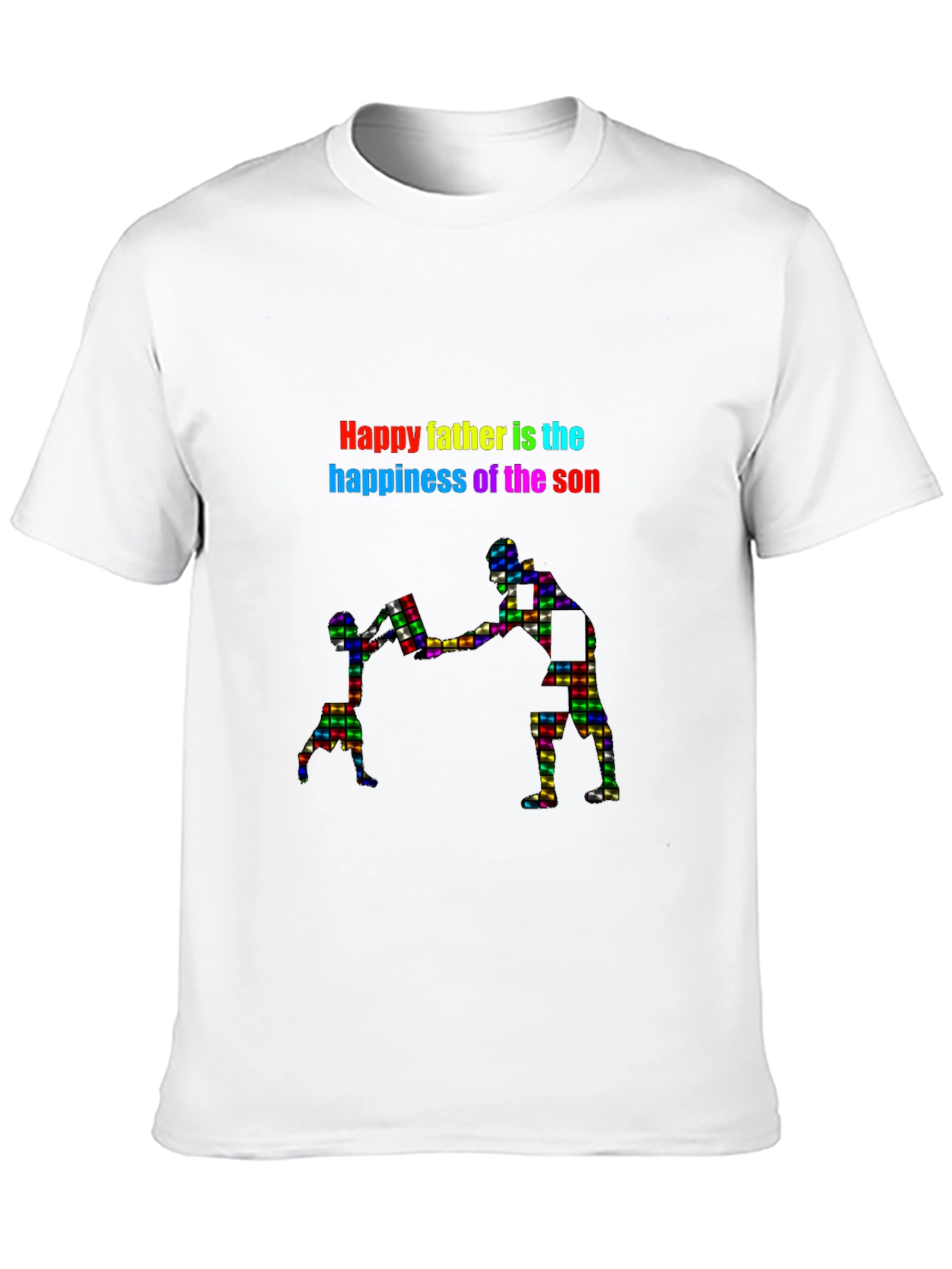 Fathers Day Rubiks Cube T-Shirt