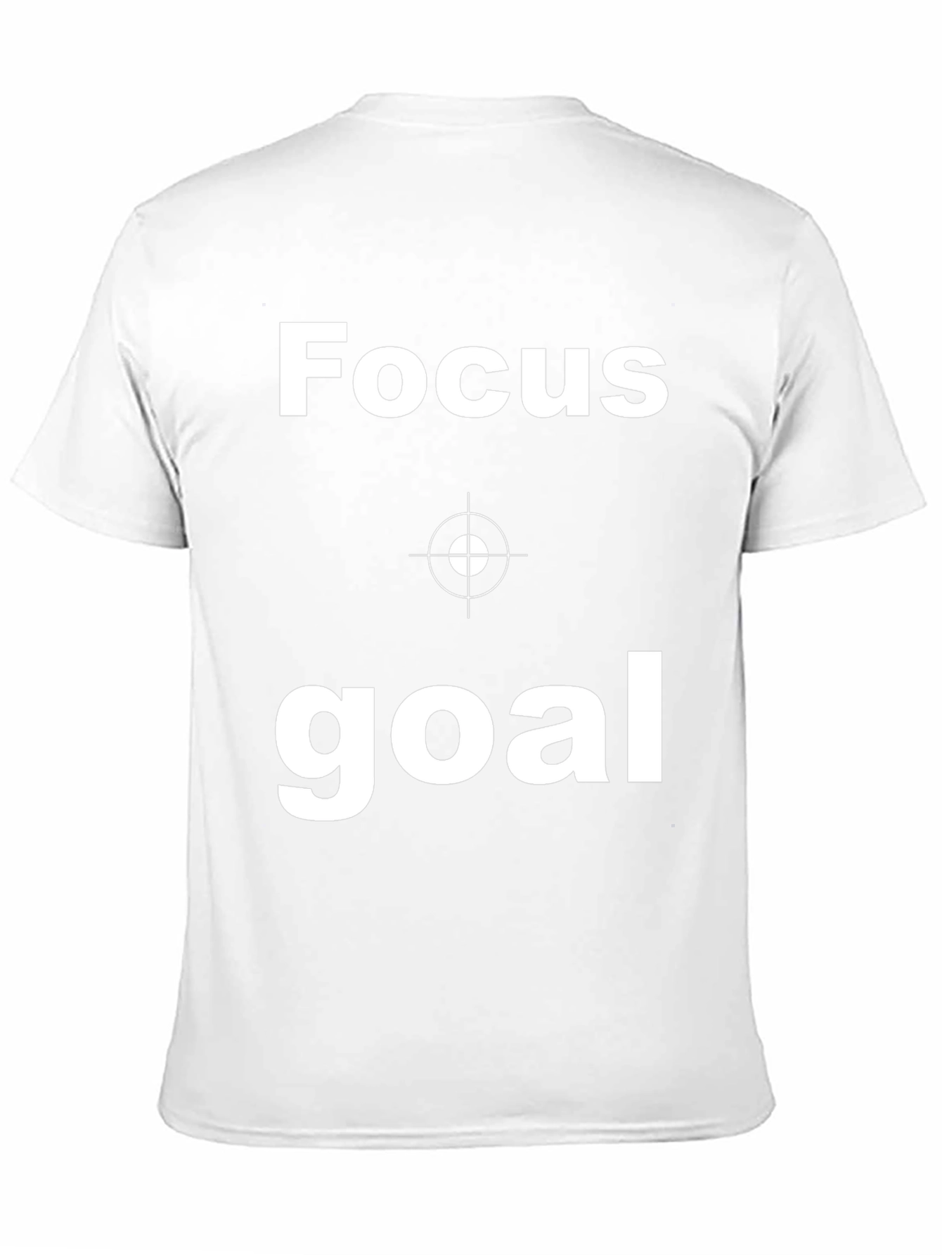 Focus Goal Black Graphic T-Shirt