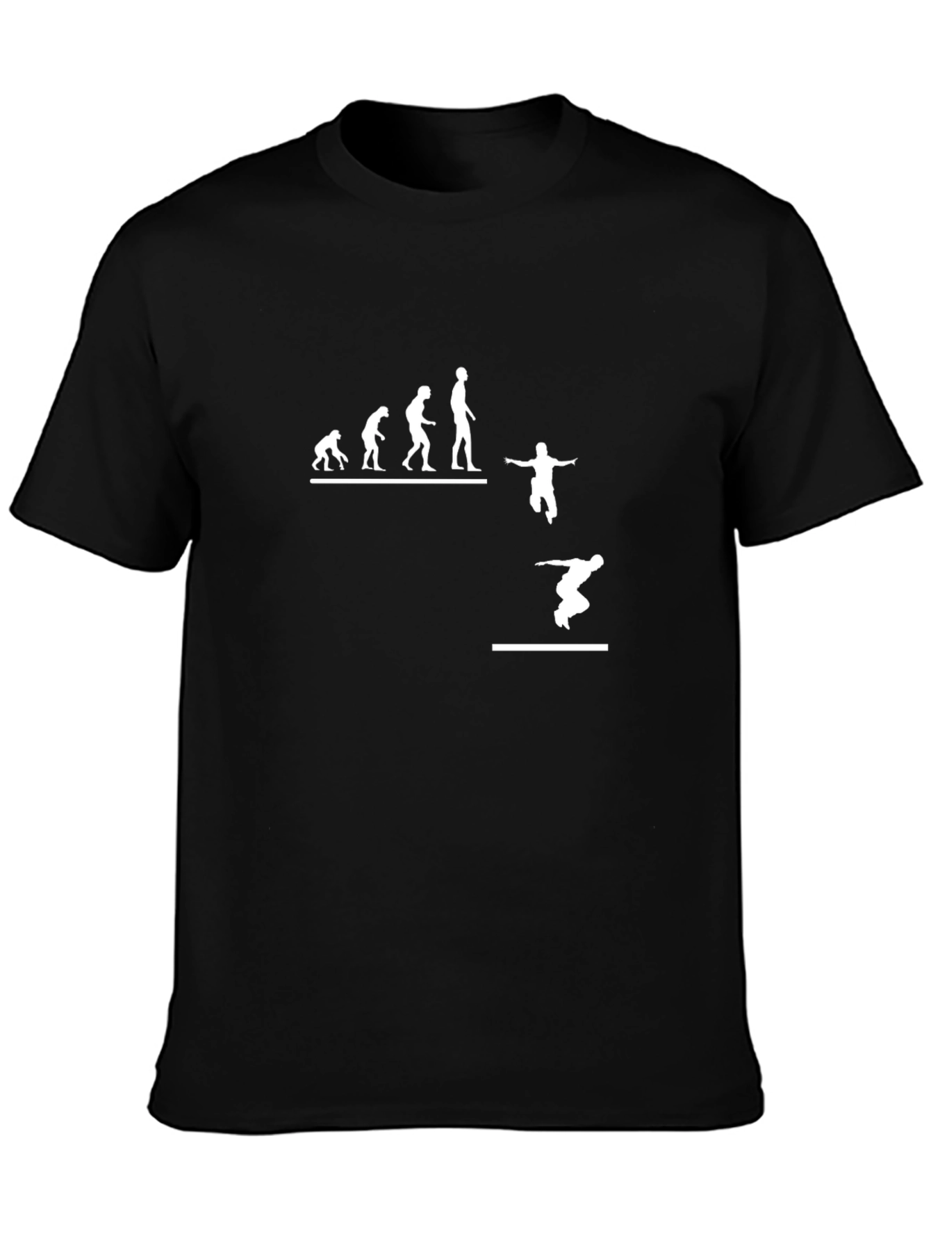 Evolution of Parkour T-Shirt - Urban Style
