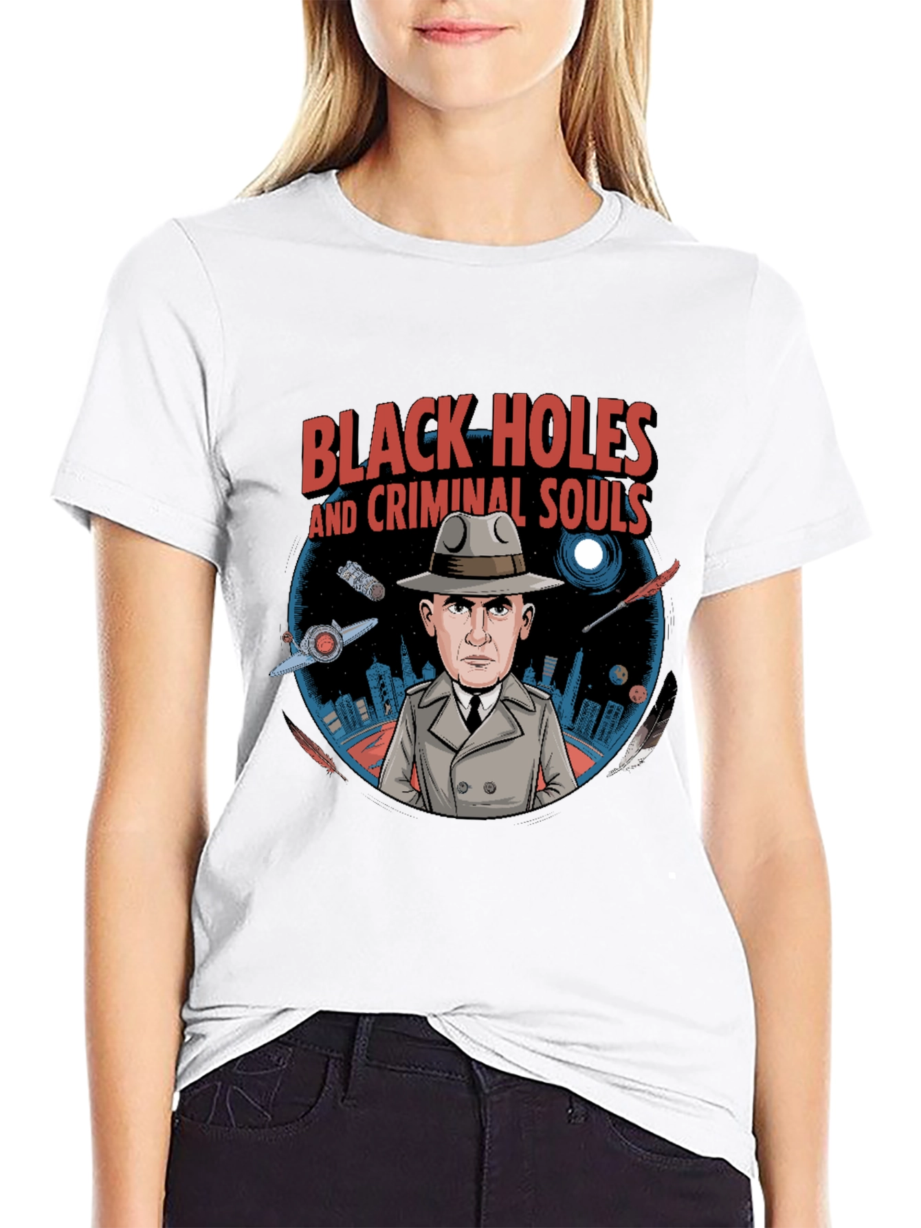 Black Holes & Criminal Souls Graphic Tee
