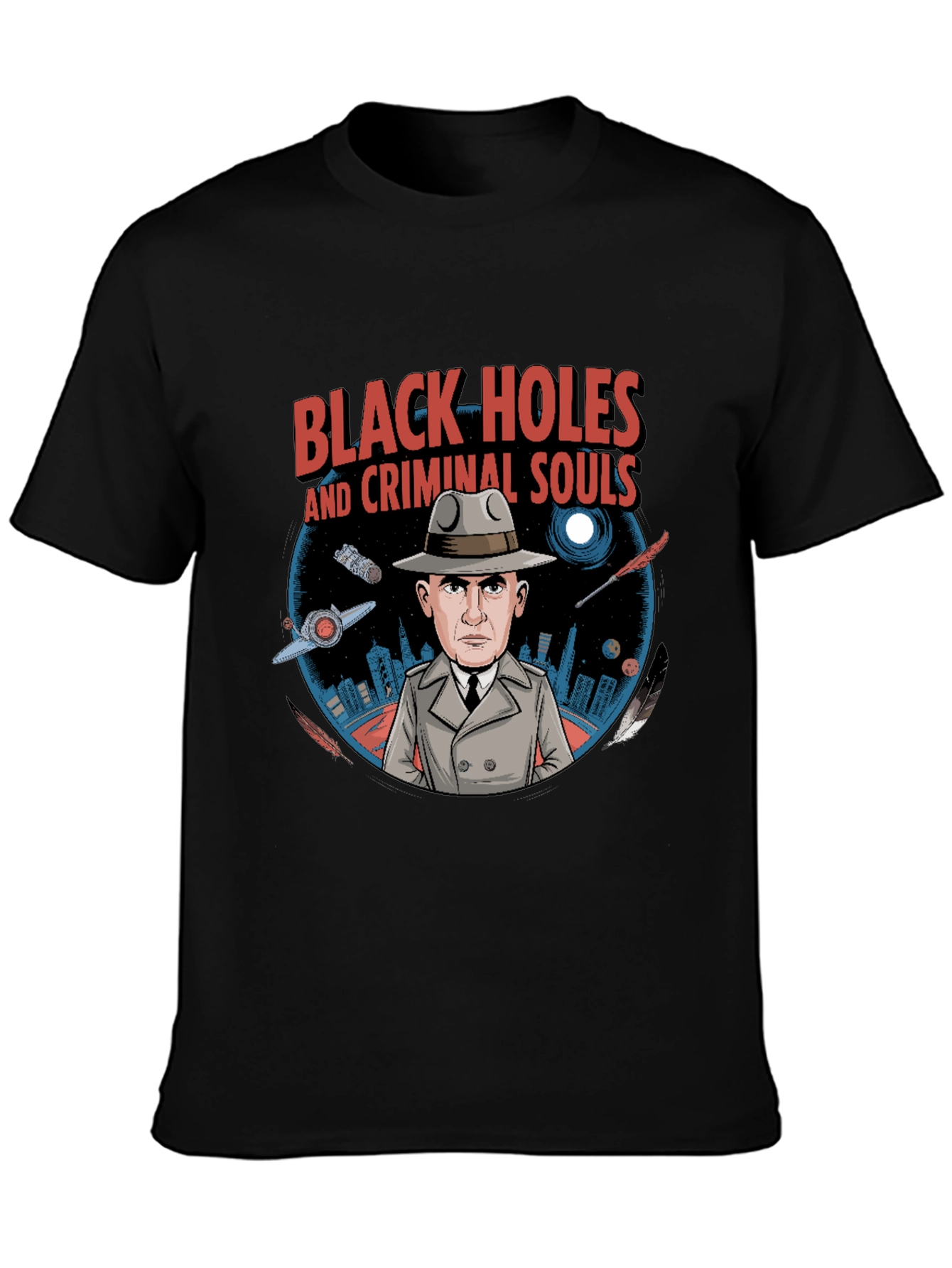 Black Holes & Criminal Souls Graphic Tee