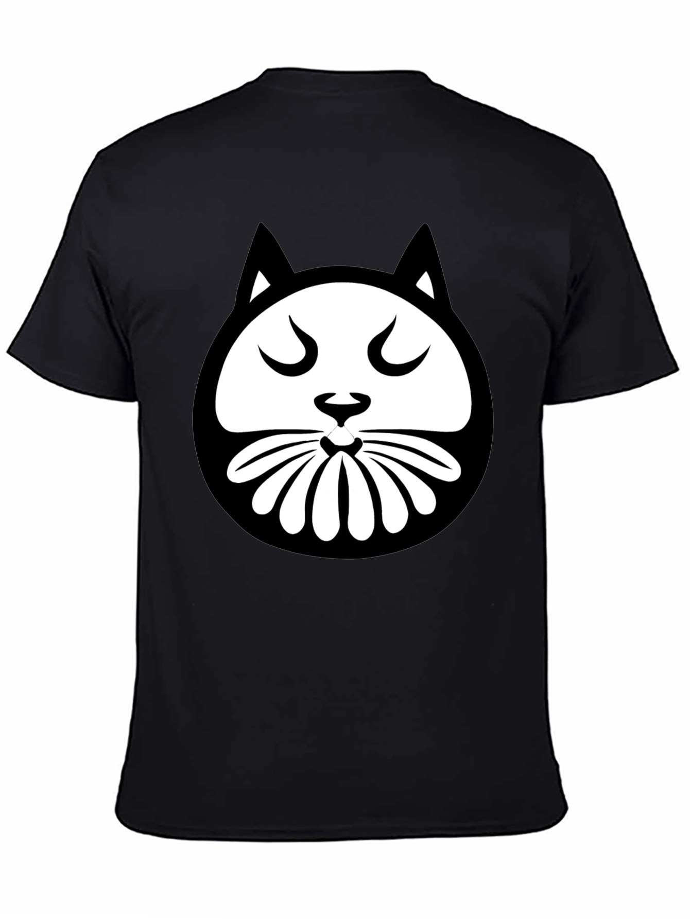Cool Cat Graphic Black T-Shirt