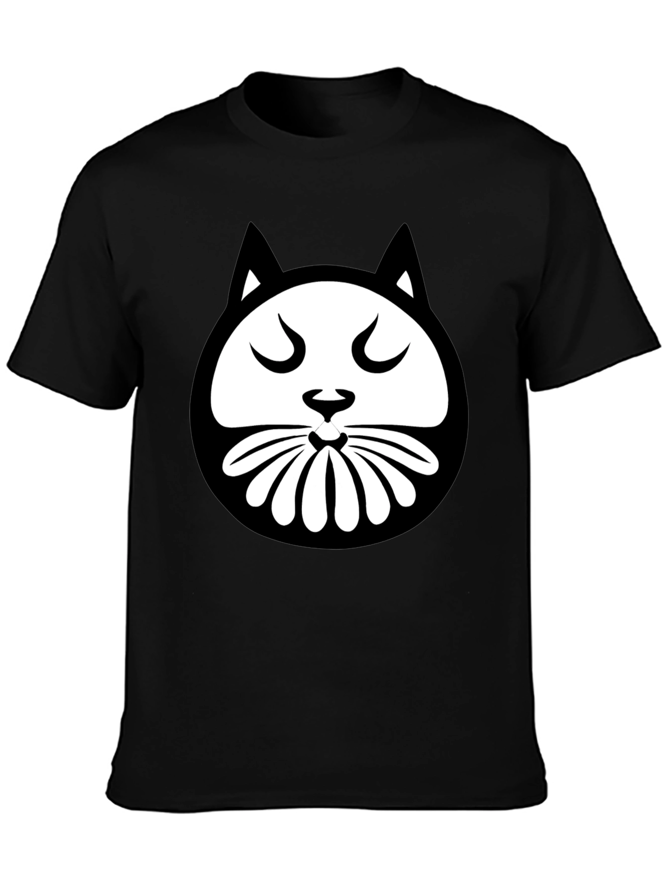 Cool Cat Graphic Black T-Shirt