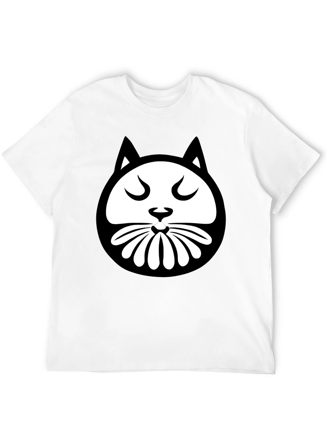 Cool Cat Graphic Black T-Shirt
