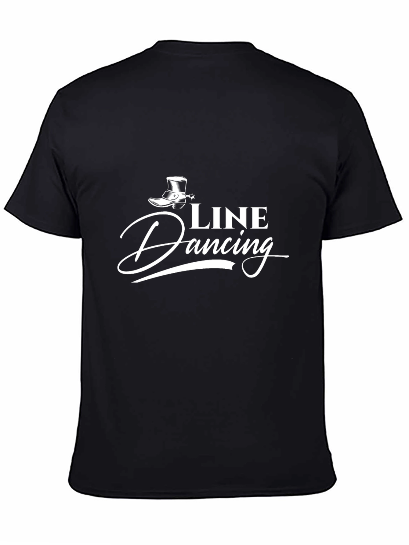 Line Dancing Graphic Tee - Western Boot Design