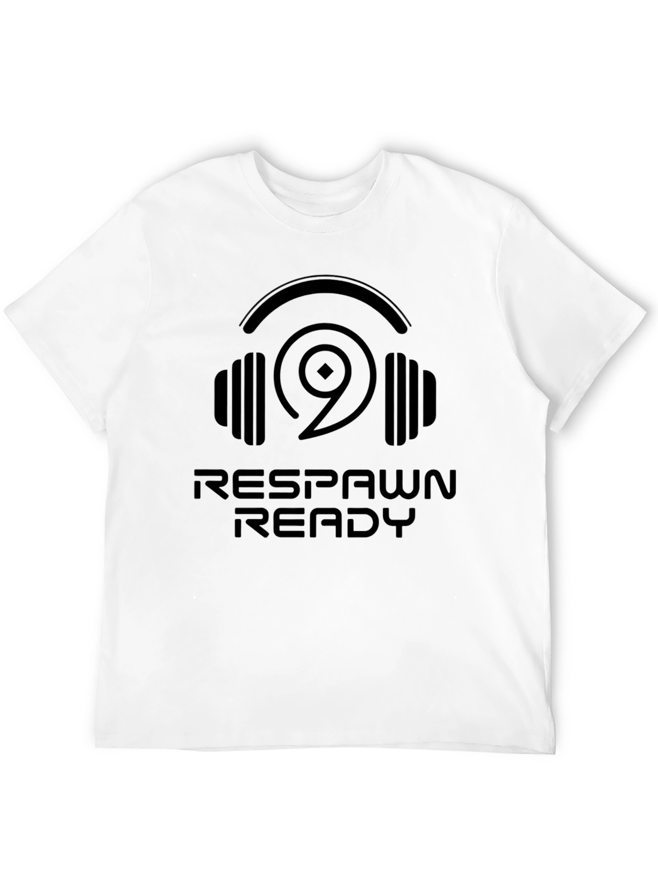 Respawn Ready Black Gaming T-Shirt