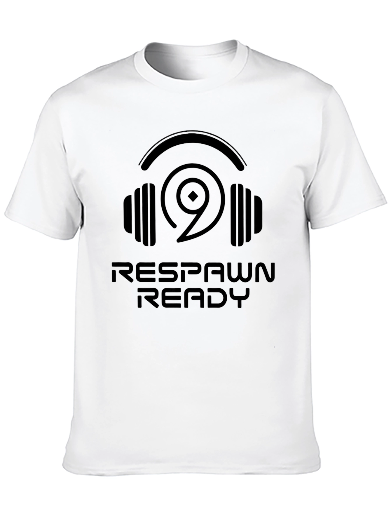 Respawn Ready Black Gaming T-Shirt