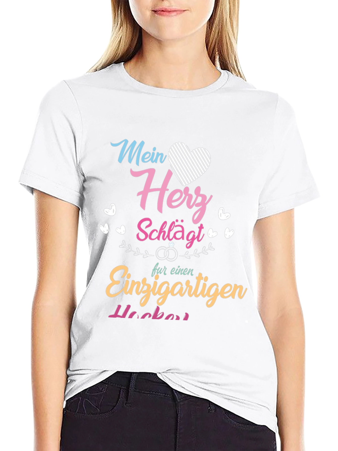 Mein Herz T-Shirt - Unique Husband Gift