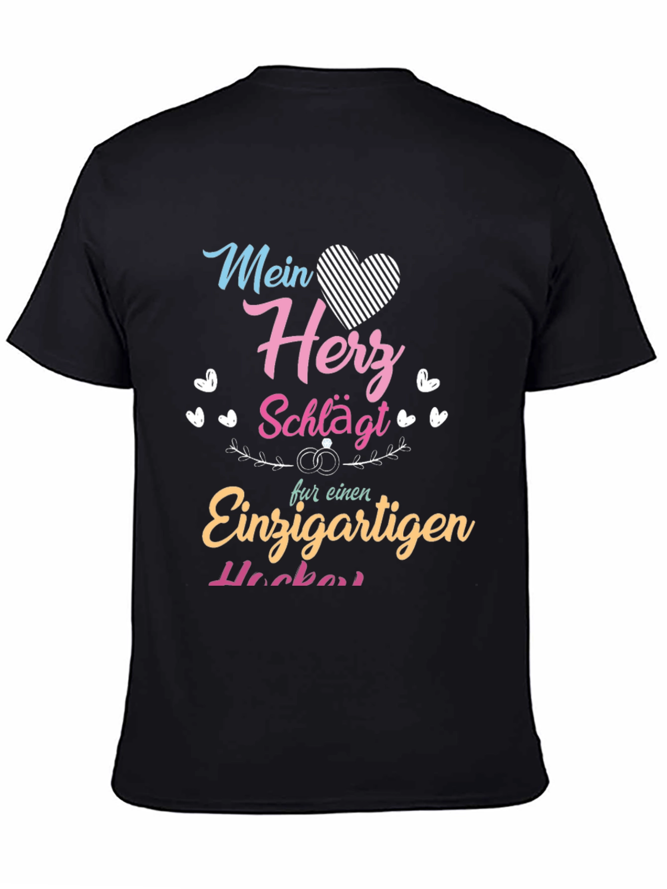 Mein Herz T-Shirt - Unique Husband Gift