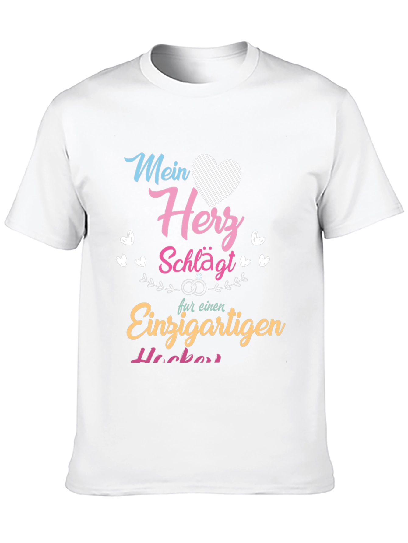 Mein Herz T-Shirt - Unique Husband Gift