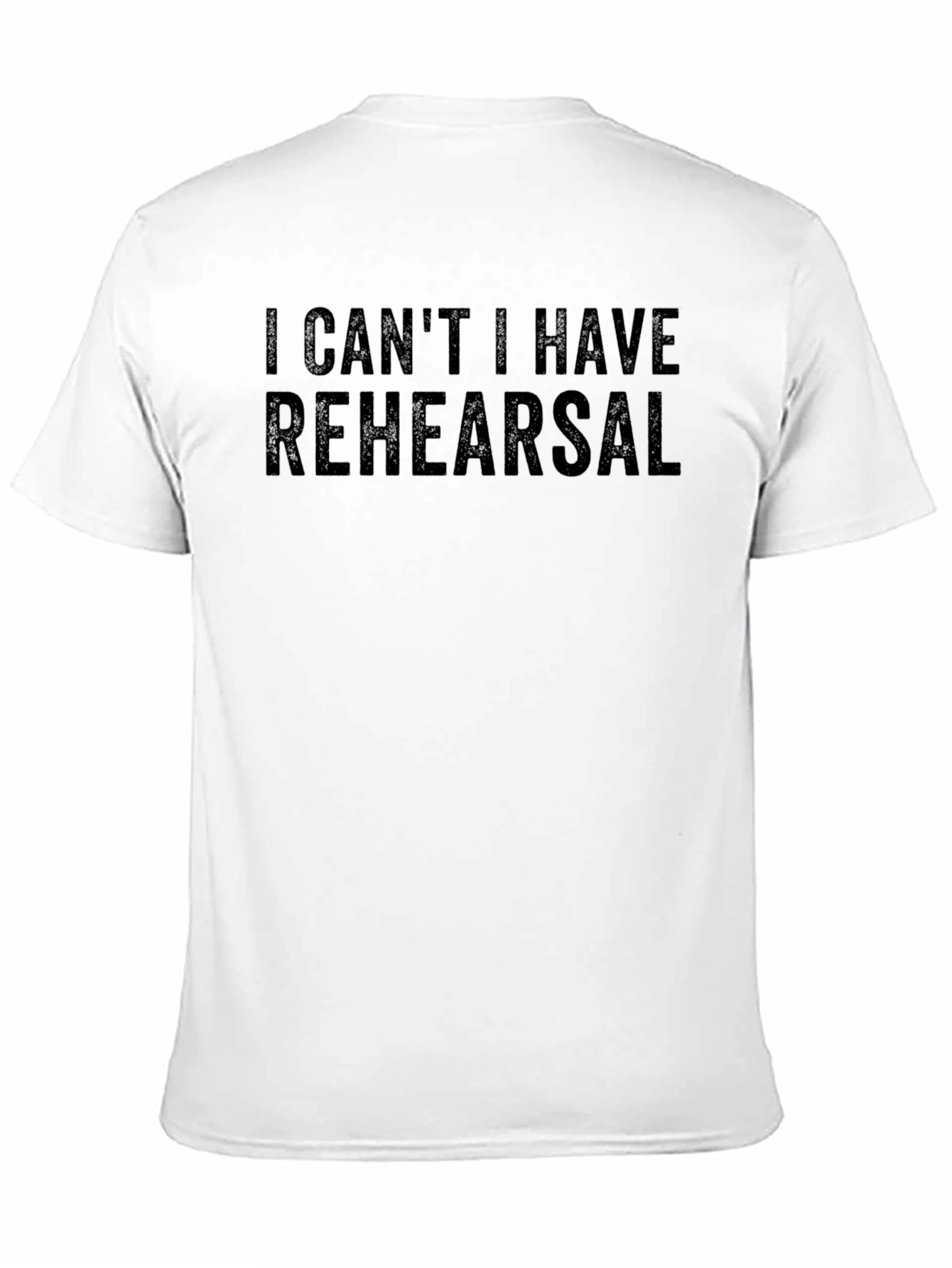 Rehearsal Graphic T-Shirt - Soft Cotton Crew Neck