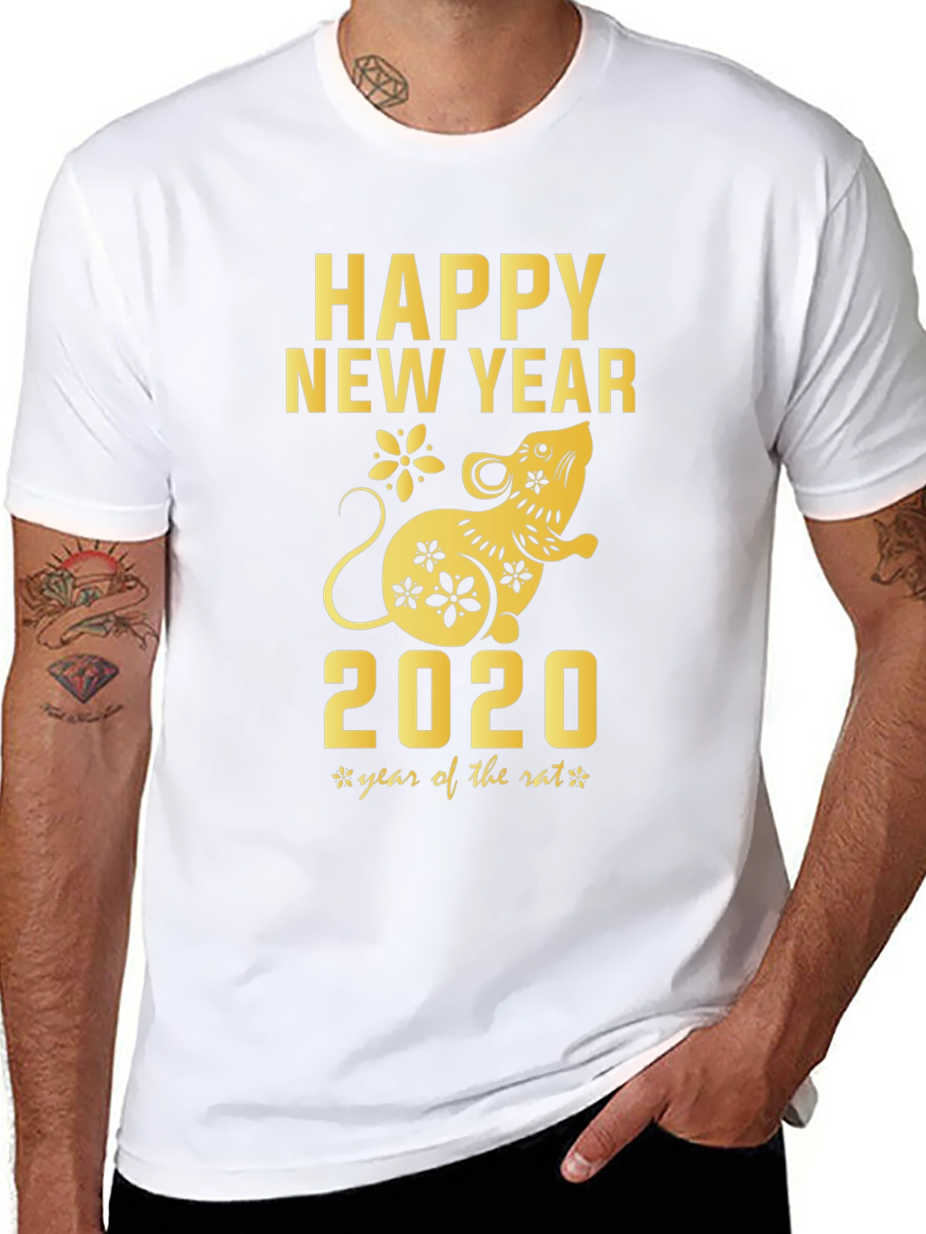 Happy New Year 2020 Year of the Rat T-Shirt