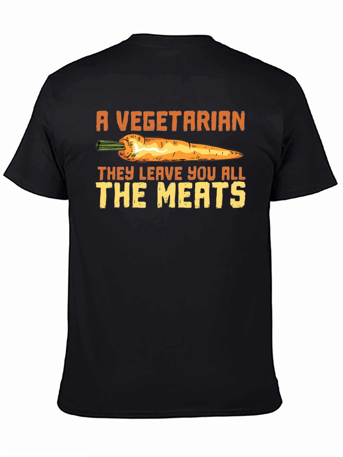 Vegetarian All The Meats Funny T-Shirt