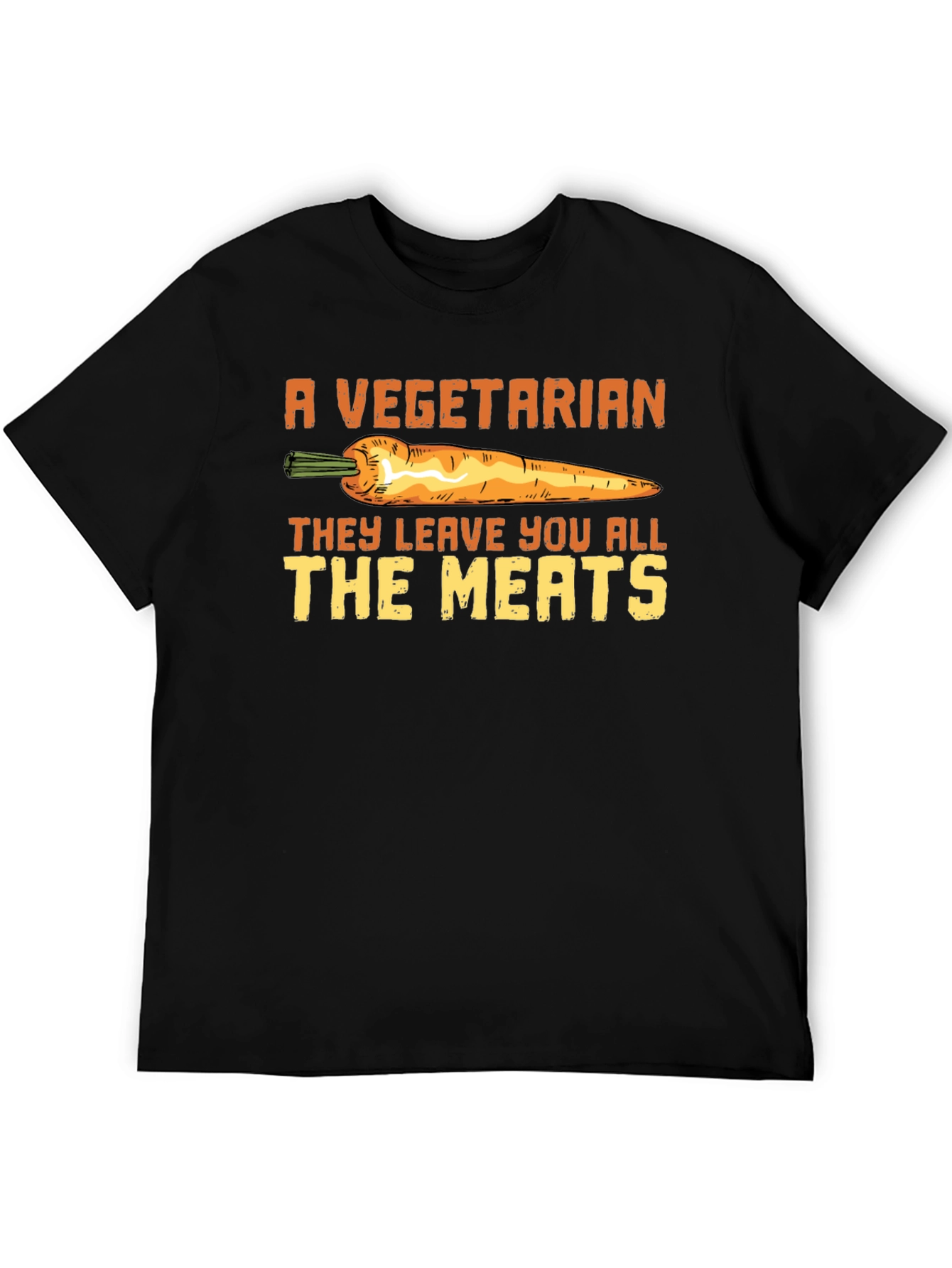 Vegetarian All The Meats Funny T-Shirt
