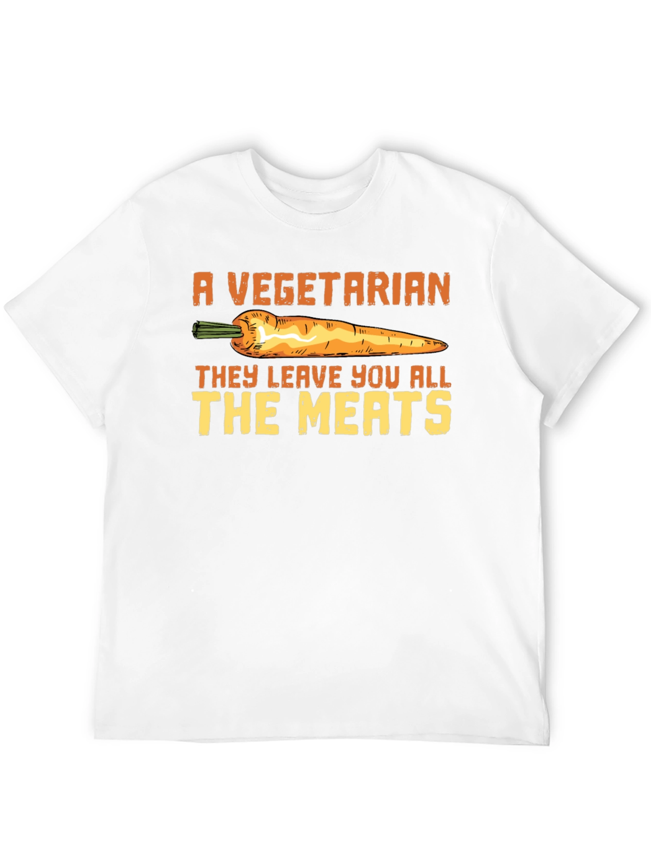 Vegetarian All The Meats Funny T-Shirt