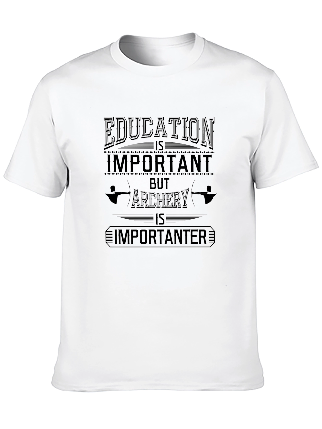 Archery Education T-Shirt -  Funny Graphic Tee