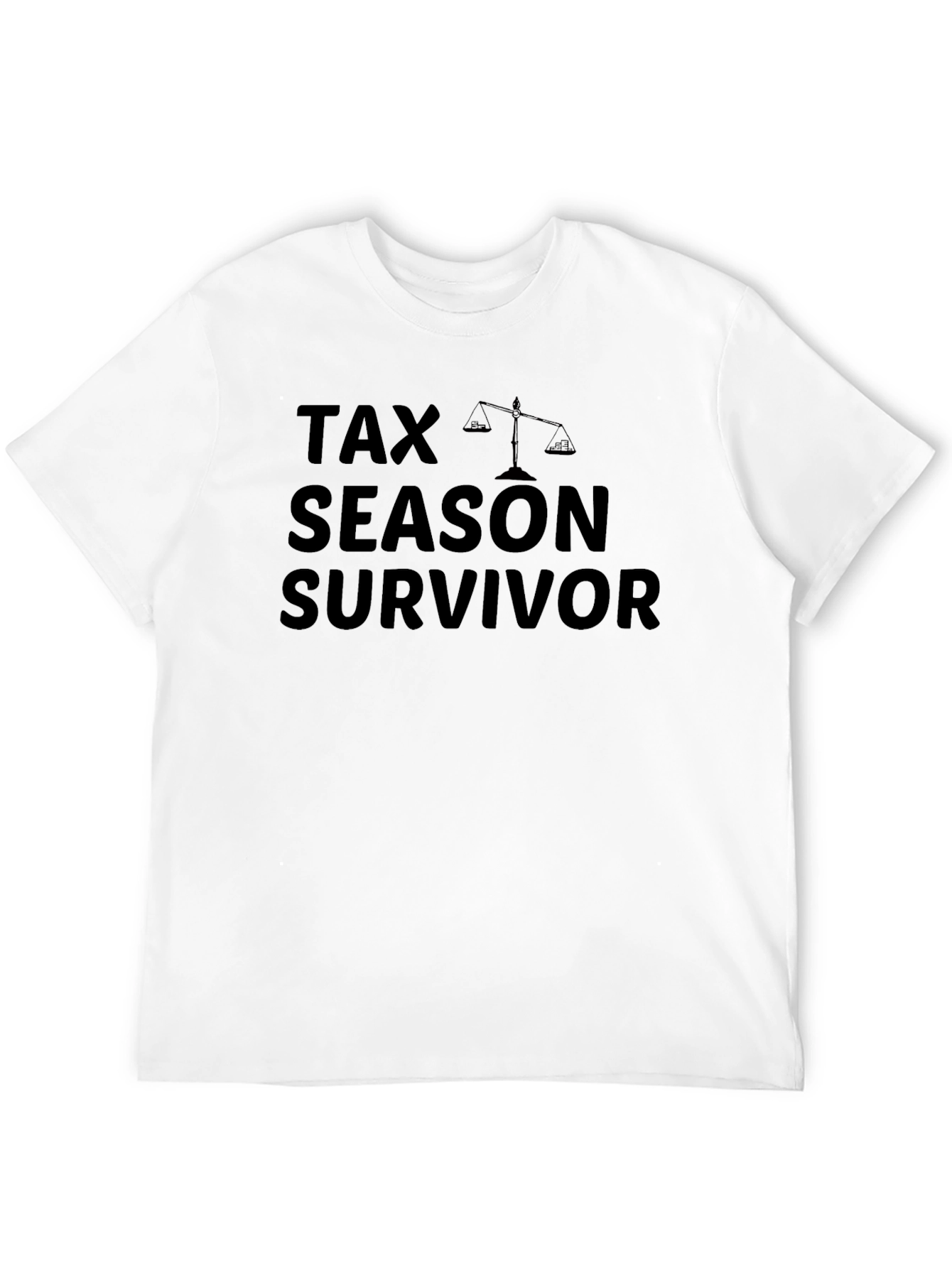 Tax Season Survivor Graphic Tee