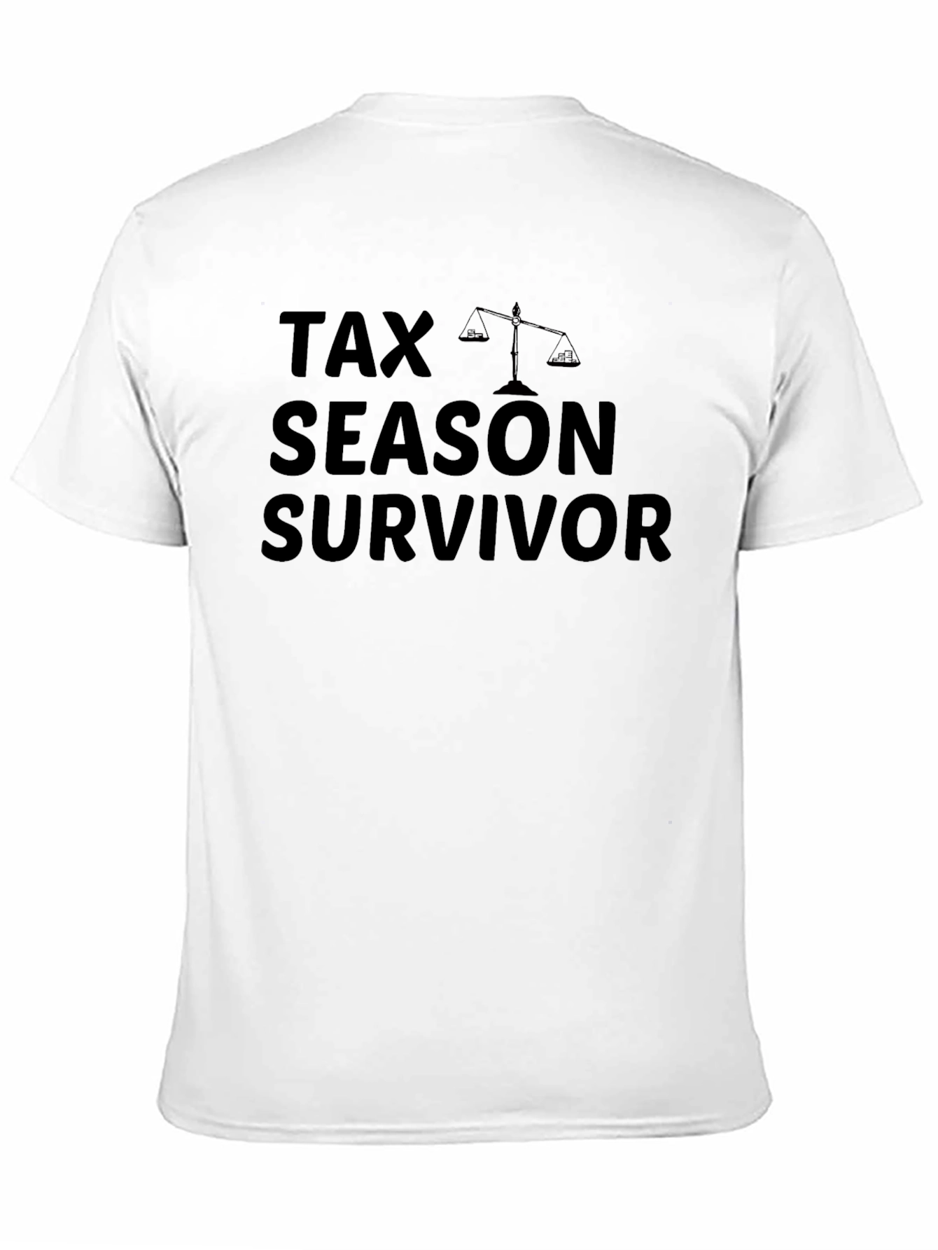 Tax Season Survivor Graphic Tee