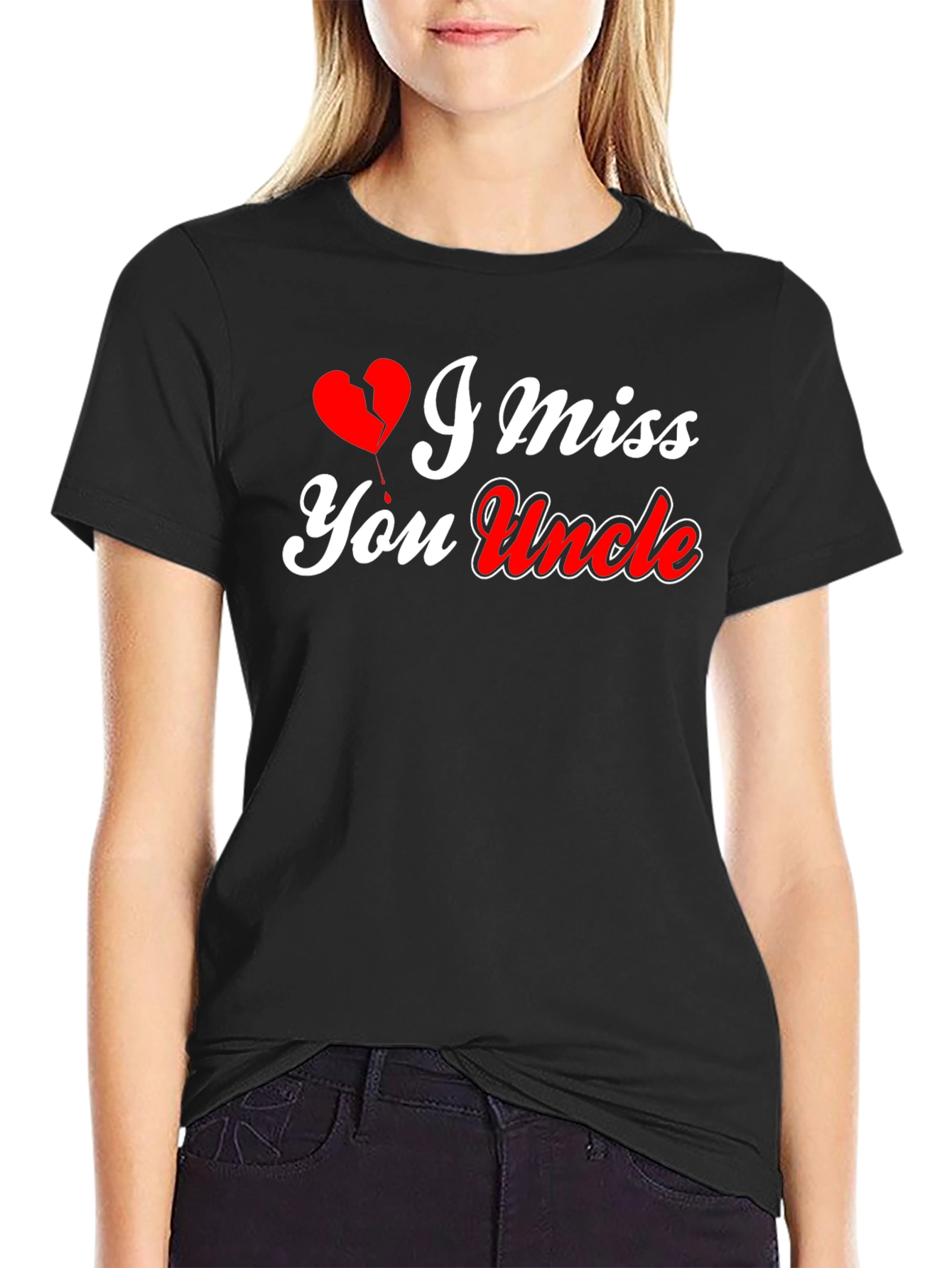 I Miss You Uncle T-Shirt Memorial Gift
