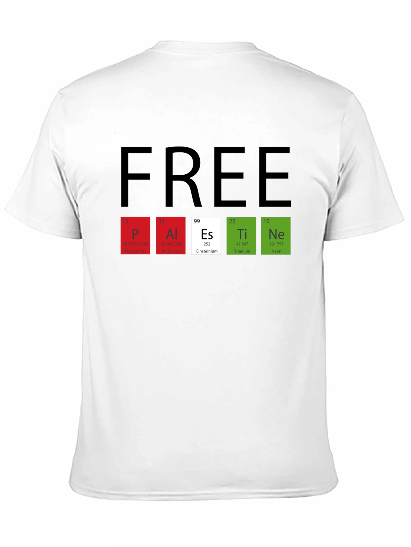 Periodic Table Elements Chemistry Science Funny T-Shirt