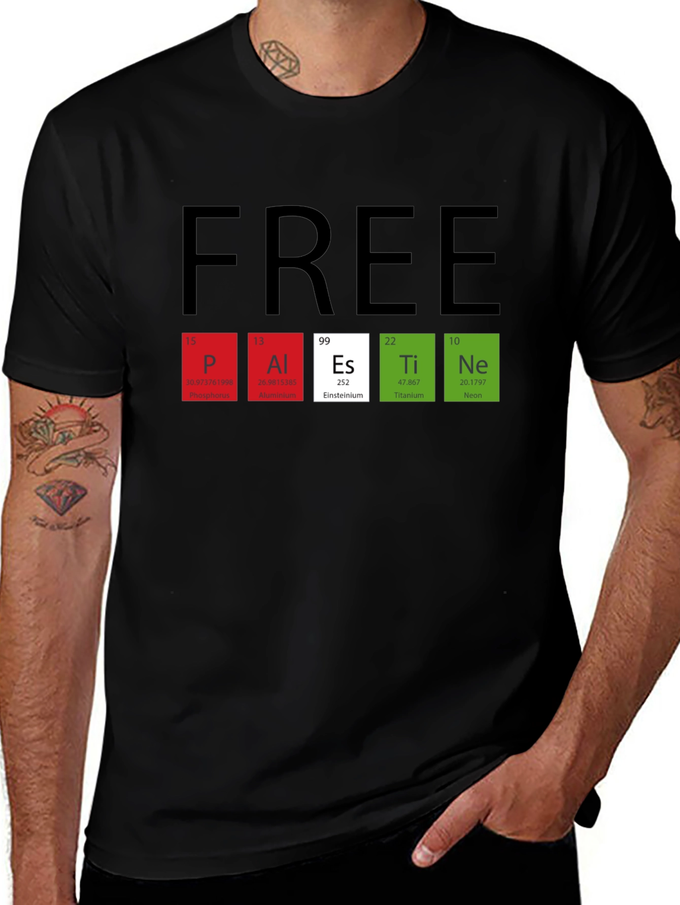 Periodic Table Elements Chemistry Science Funny T-Shirt