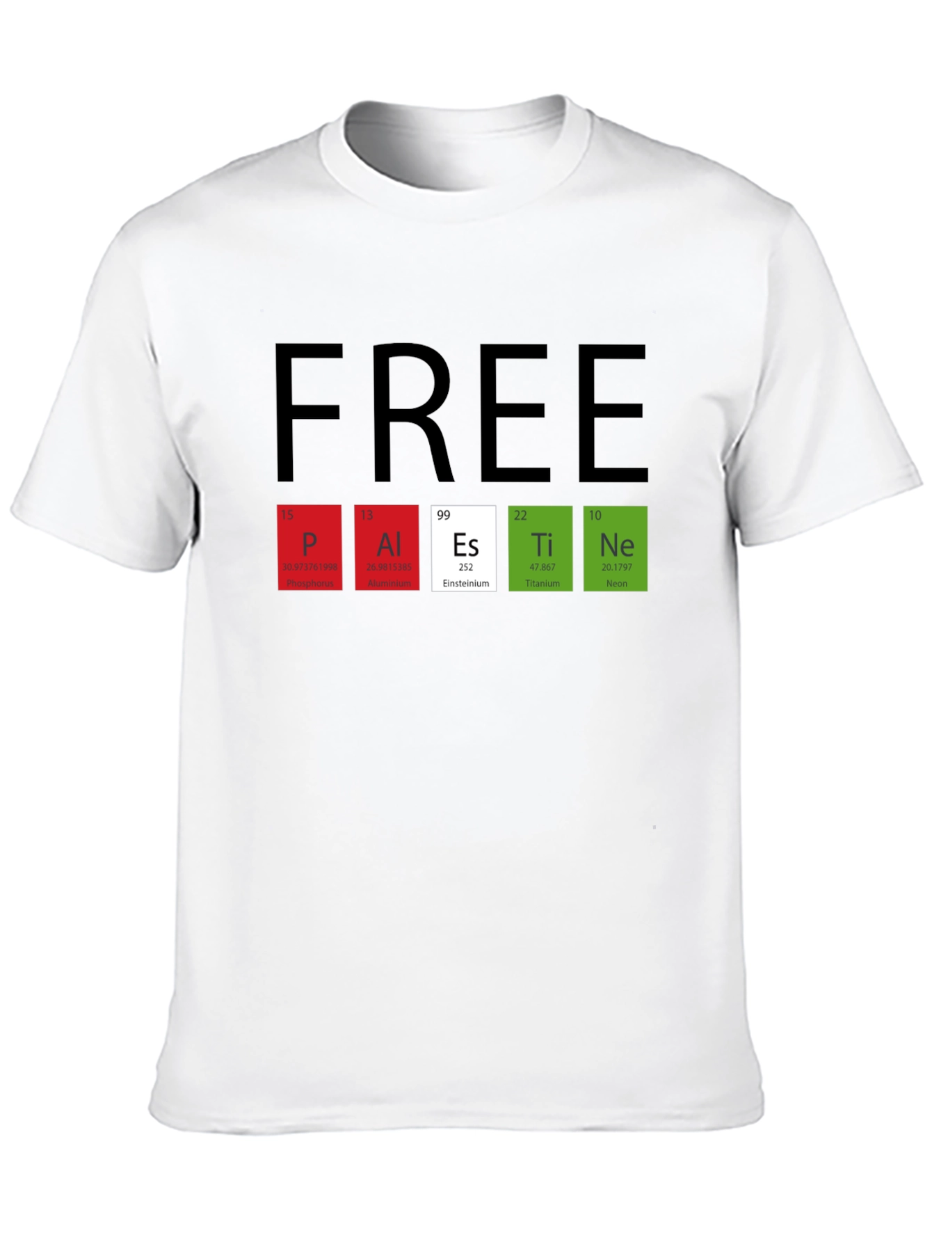 Periodic Table Elements Chemistry Science Funny T-Shirt