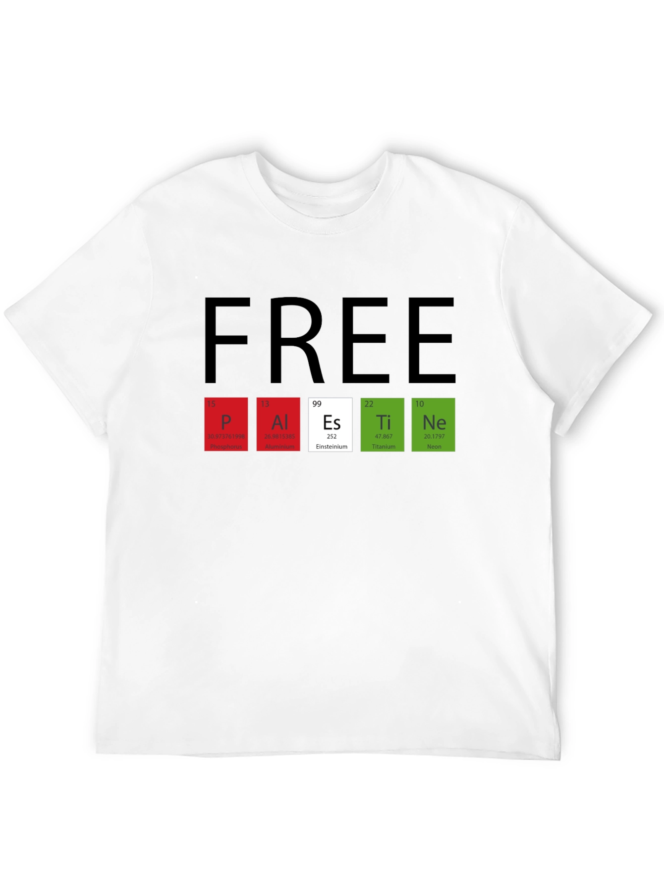 Periodic Table Elements Chemistry Science Funny T-Shirt