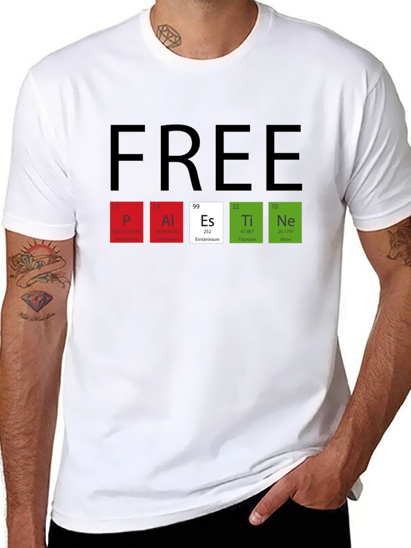 Periodic Table Elements Chemistry Science Funny T-Shirt