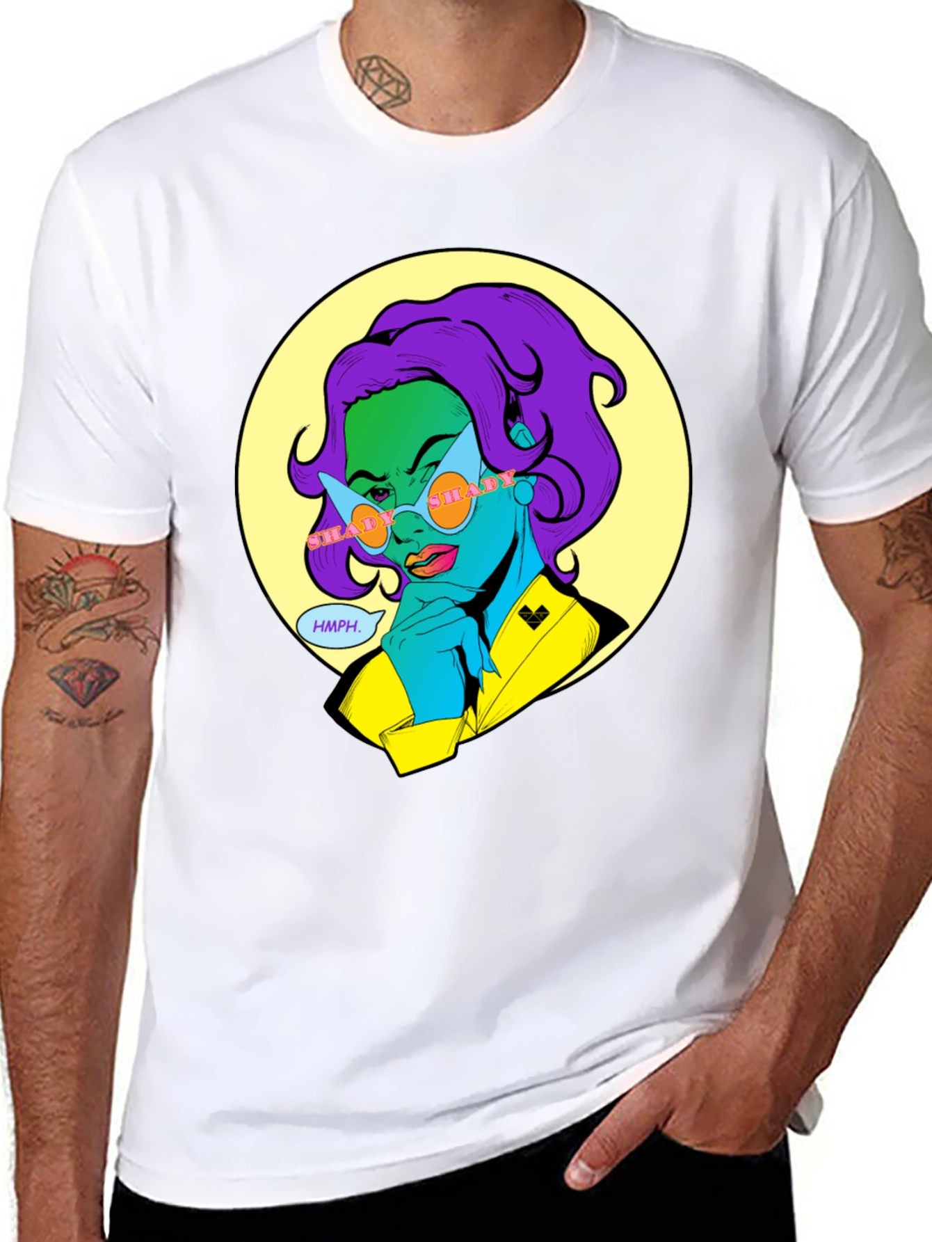 Stylish Graphic Print T-Shirt - Unique Design