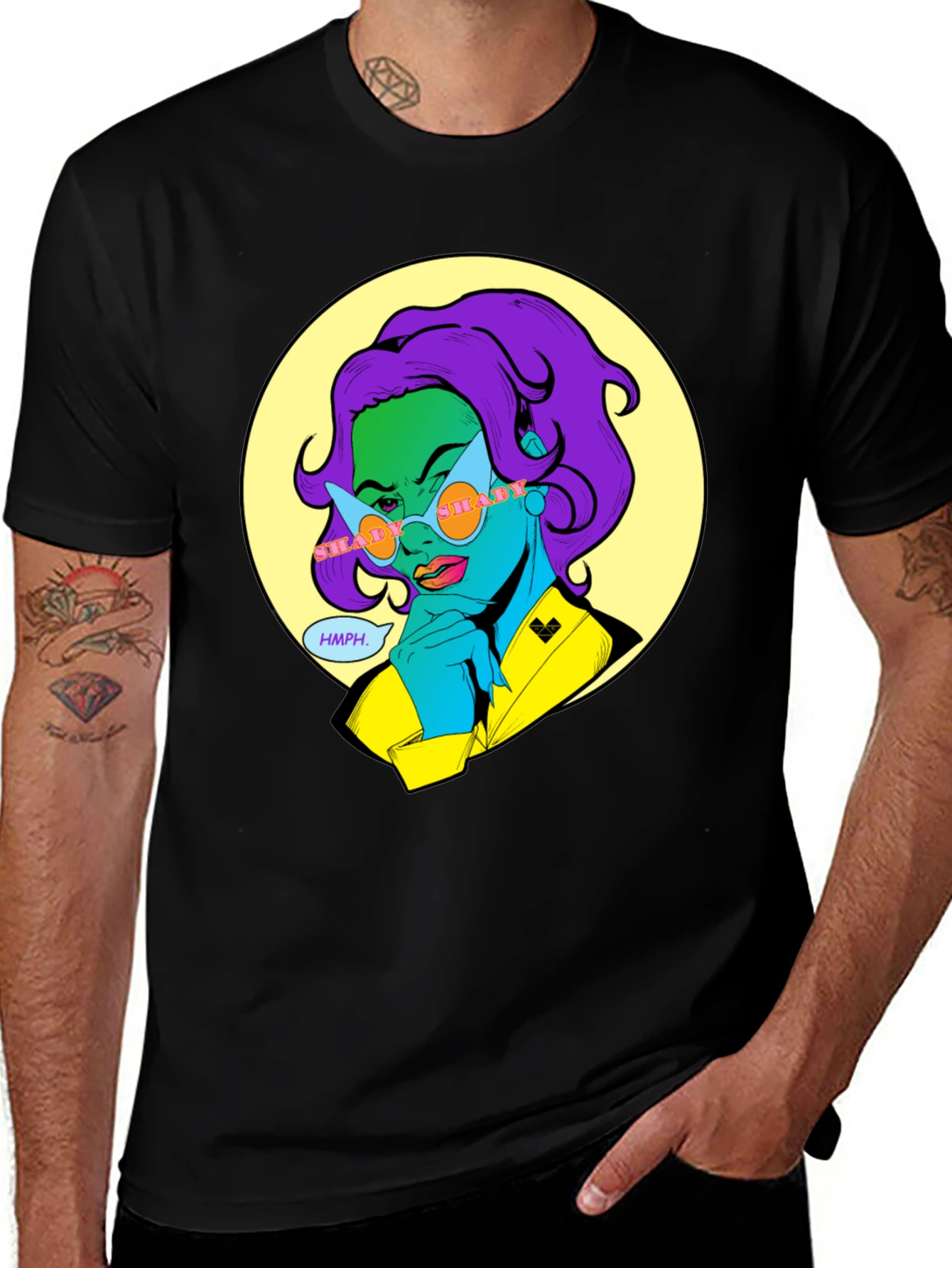Stylish Graphic Print T-Shirt - Unique Design