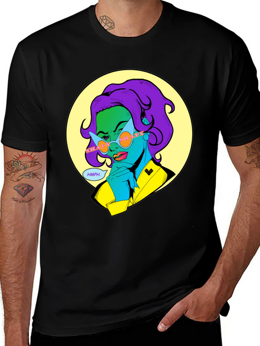 Stylish Graphic Print T-Shirt - Unique Design