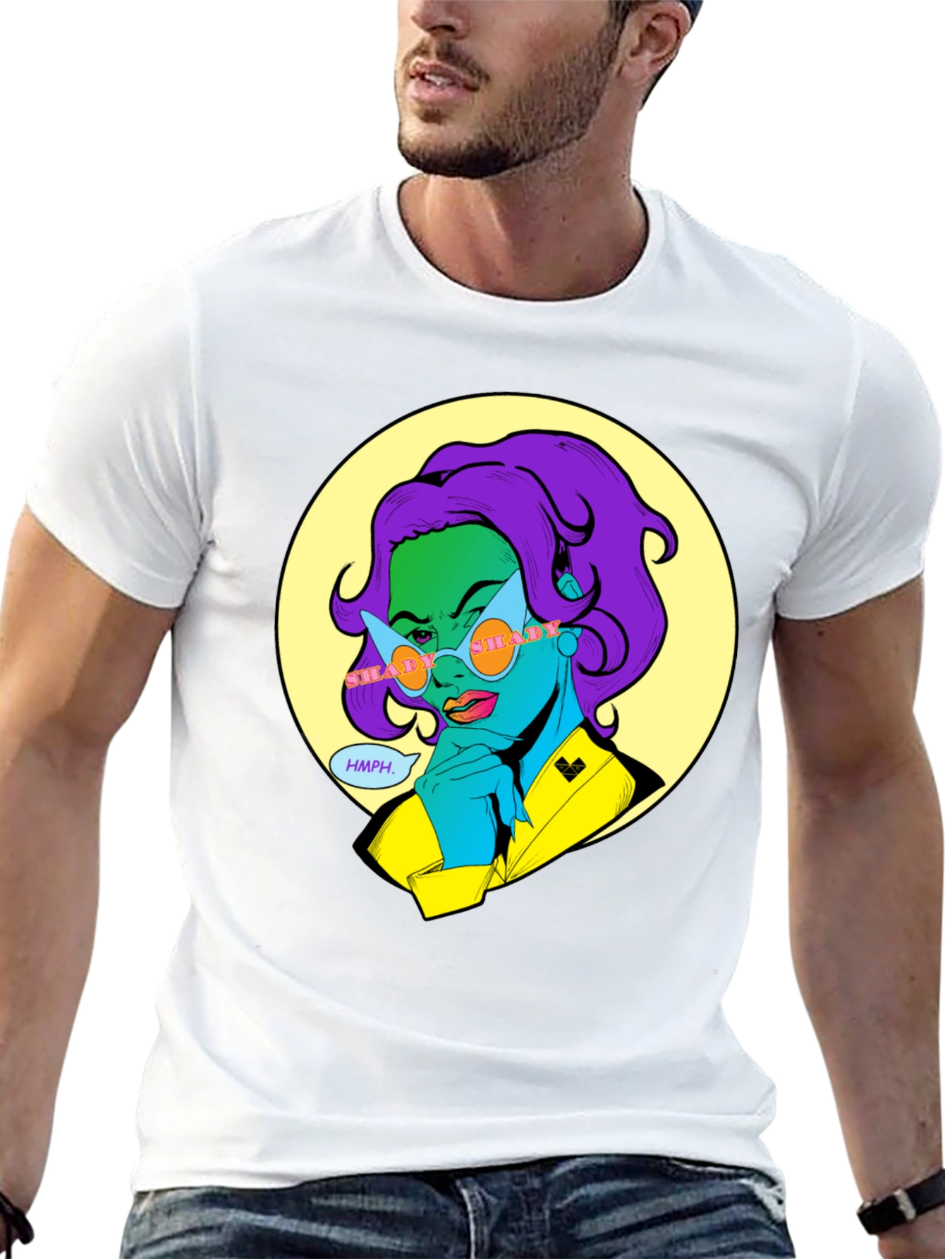Stylish Graphic Print T-Shirt - Unique Design