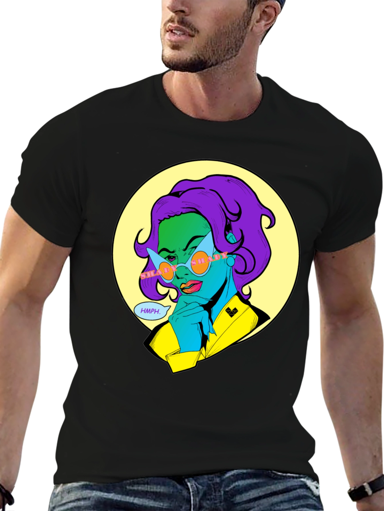 Stylish Graphic Print T-Shirt - Unique Design