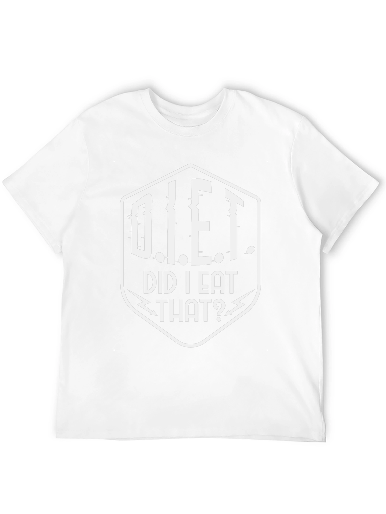 Diet Did I Eat That T-Shirt Funny Foodie Tee
