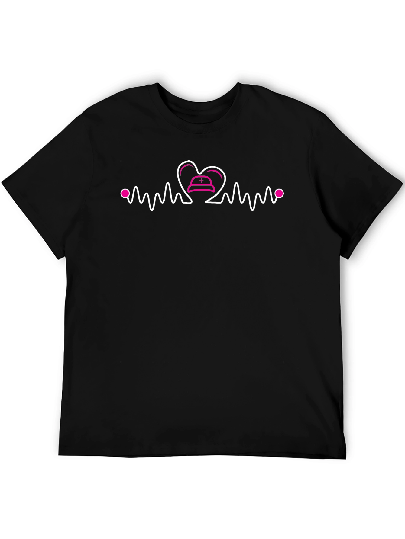 Nurse Heartbeat T-Shirt - Graphic Tee