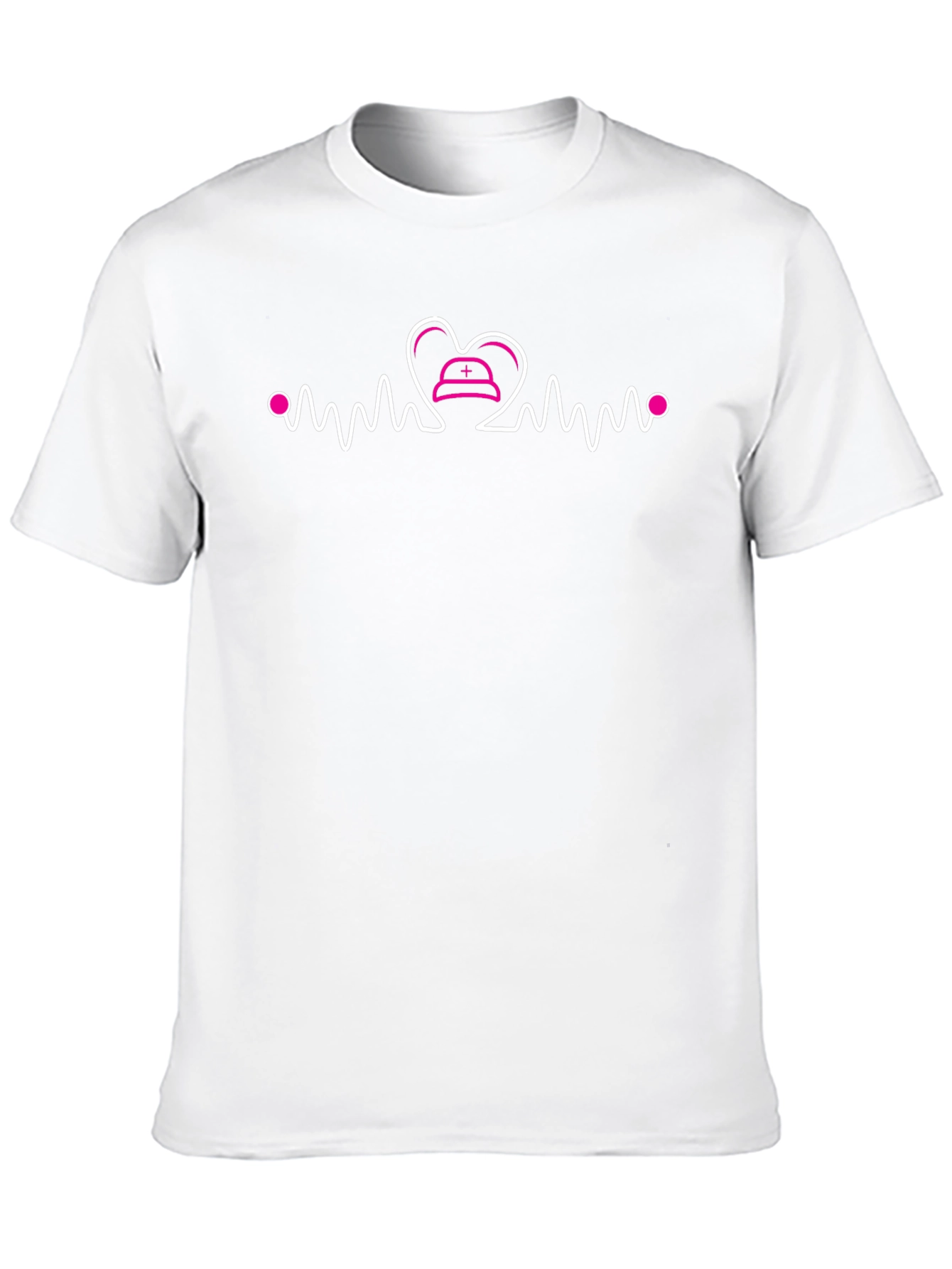 Nurse Heartbeat T-Shirt - Graphic Tee